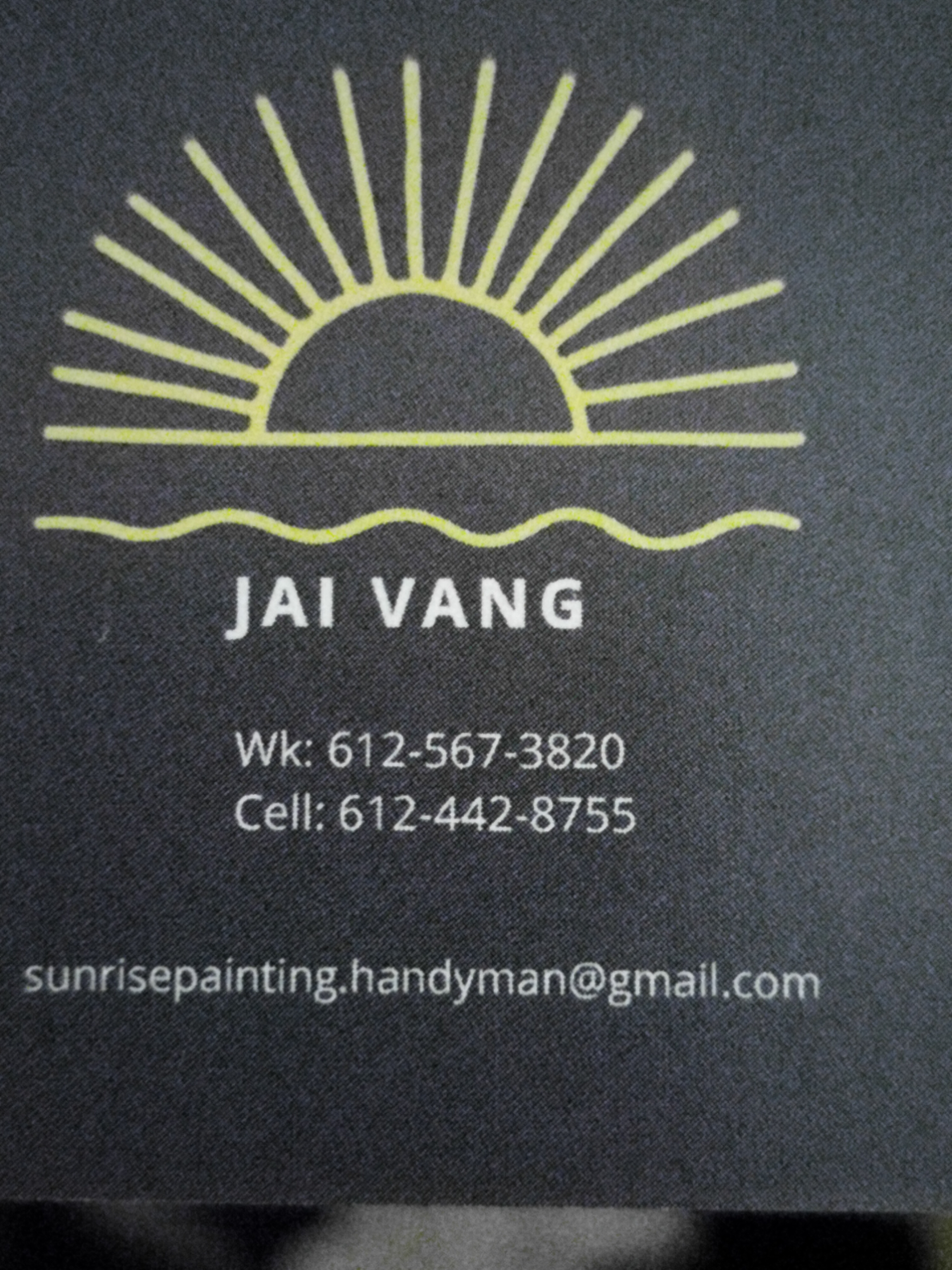 Sunrise Painting & Handyman Services Logo