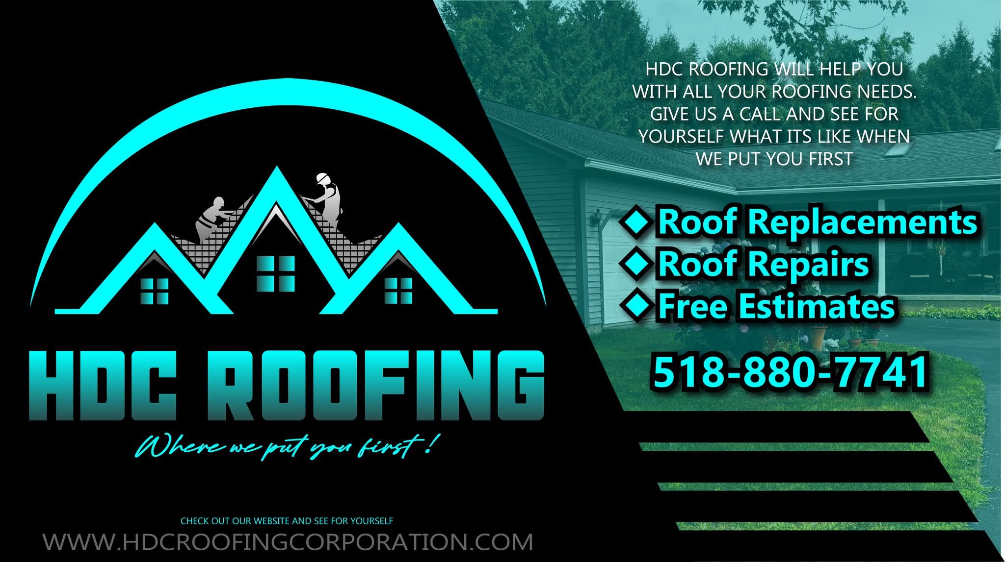 HDC Roofing Logo