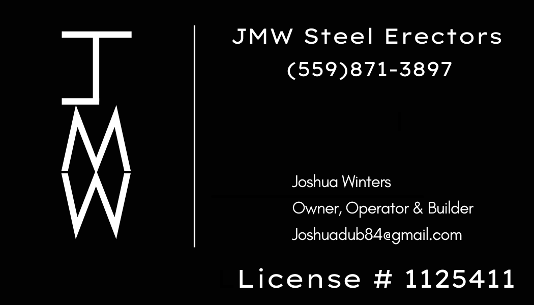 JMW STEEL ERECTORS Logo