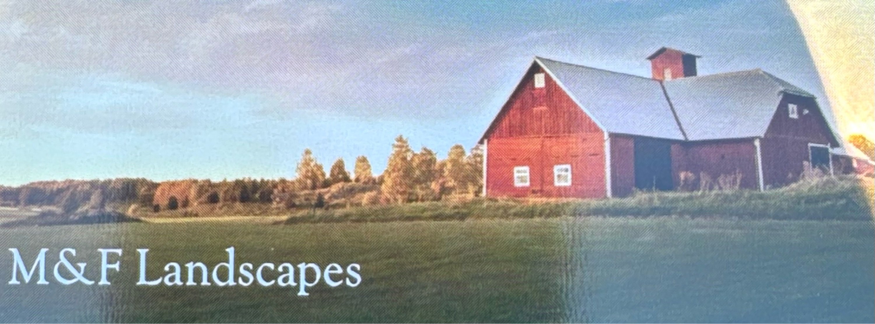 M&F Landscapes Logo