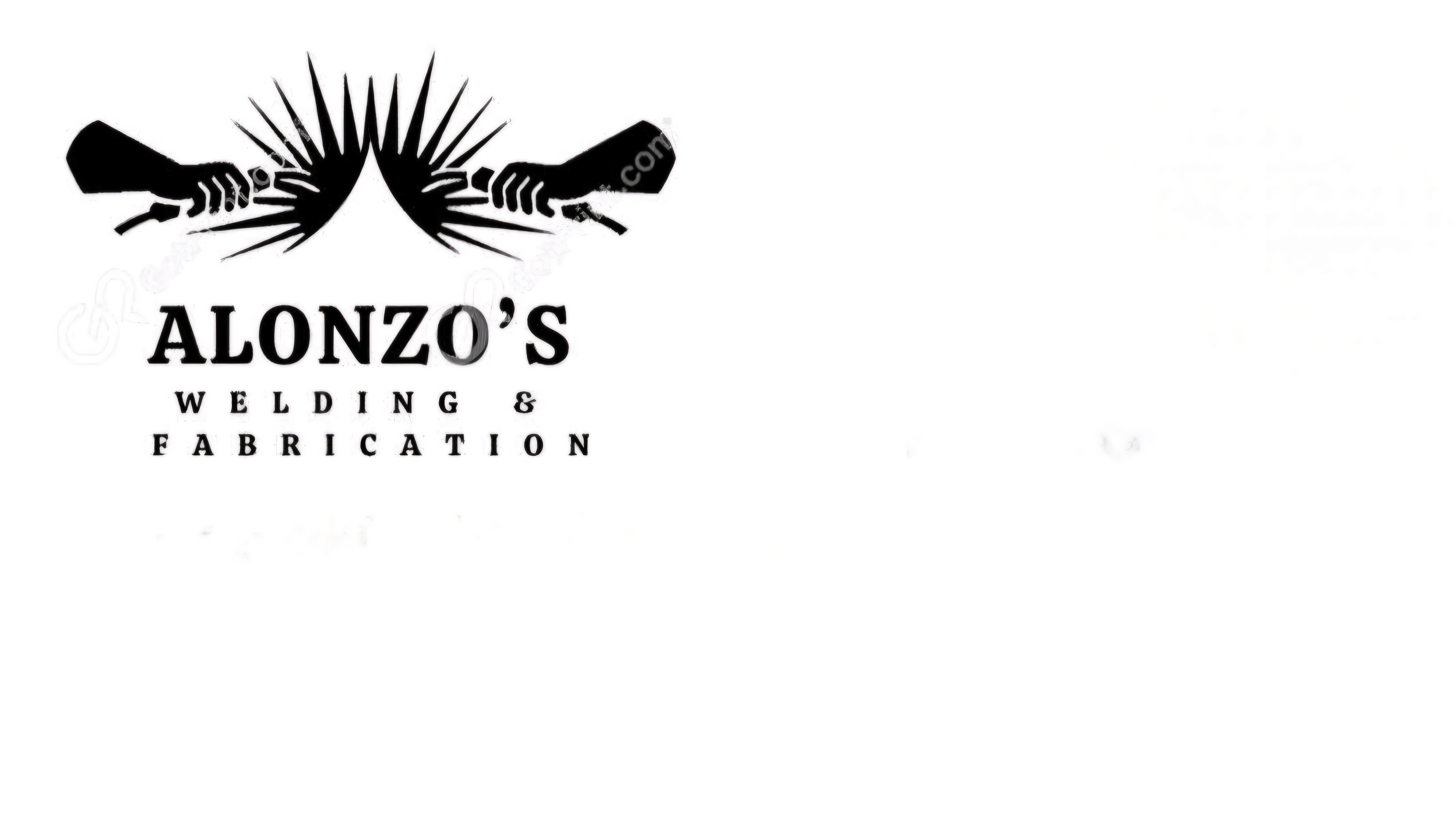 Alonzo's Welding & Fabrication Logo