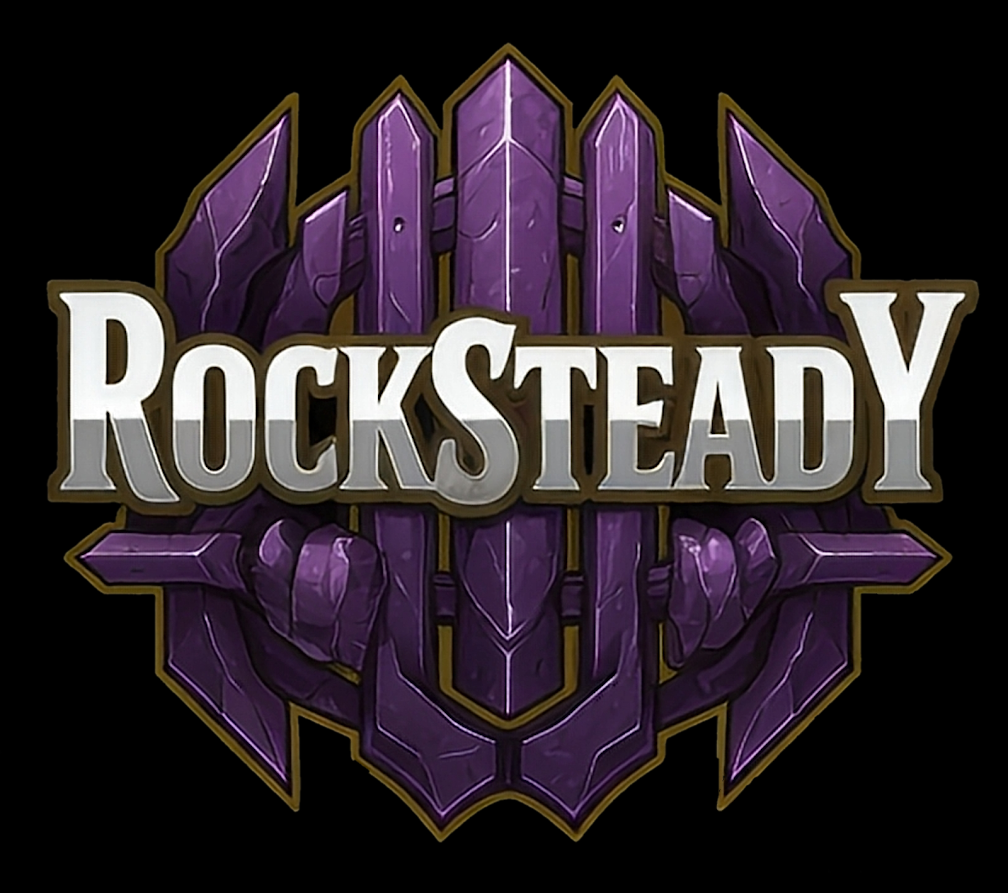 ROCKSTEADY FENCE Logo