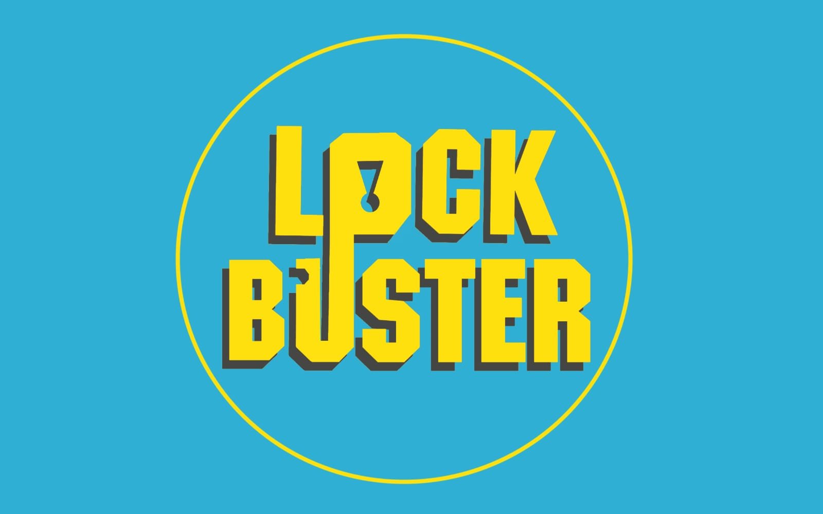 Lockbuster Locksmith Logo