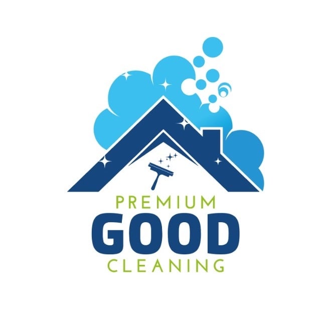 Premium Good Cleaning Logo