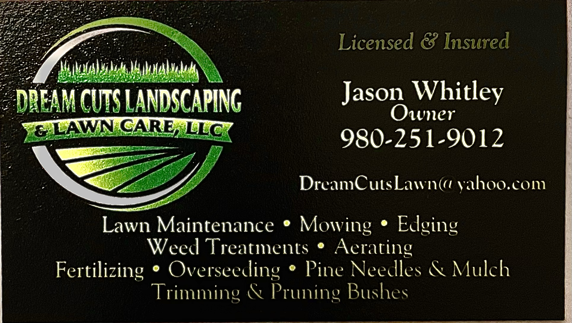 Dream Cuts Landscaping and LawnCare LLC Logo