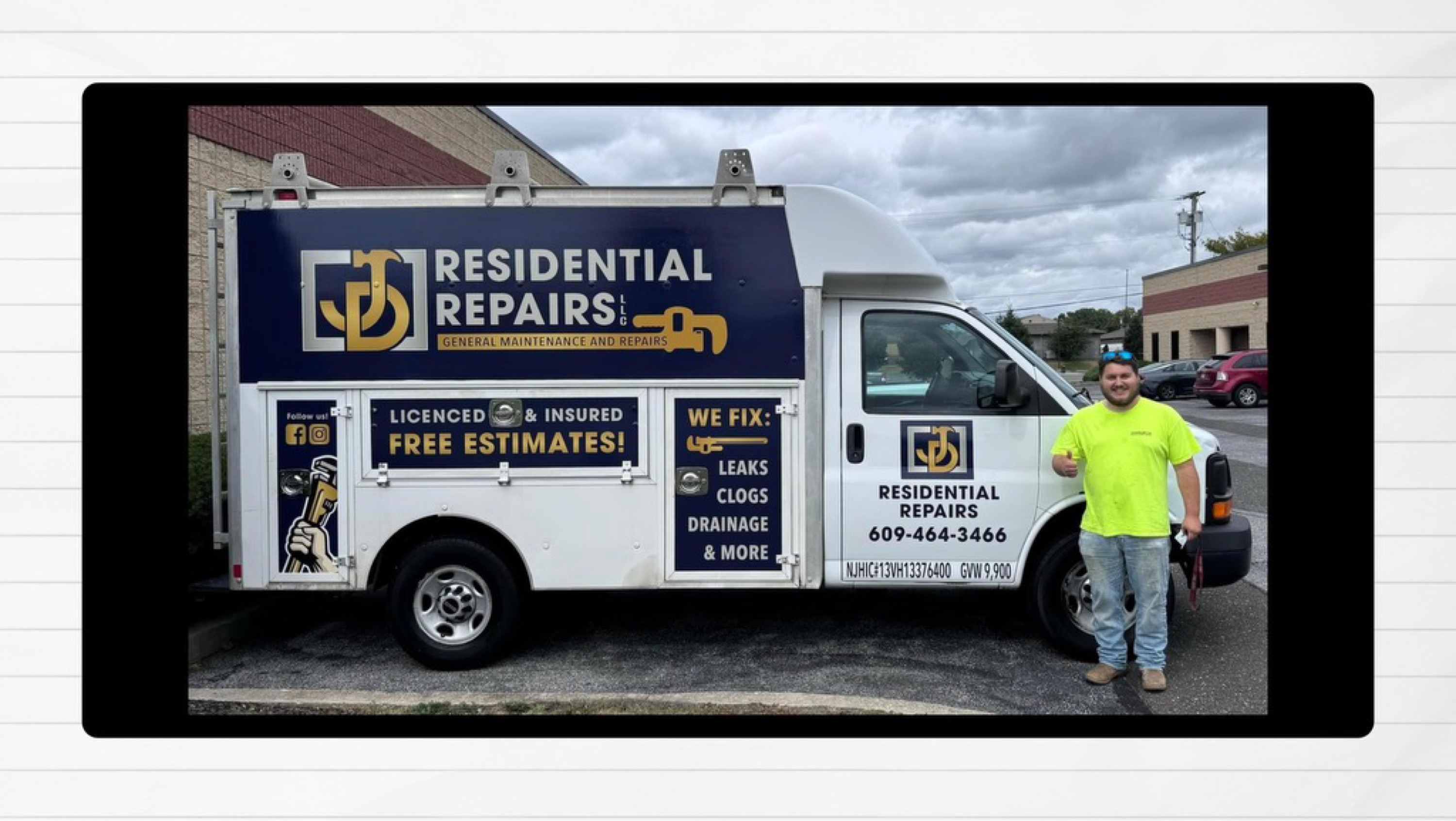 JD RESIDENTIAL REPAIRS LLC Logo