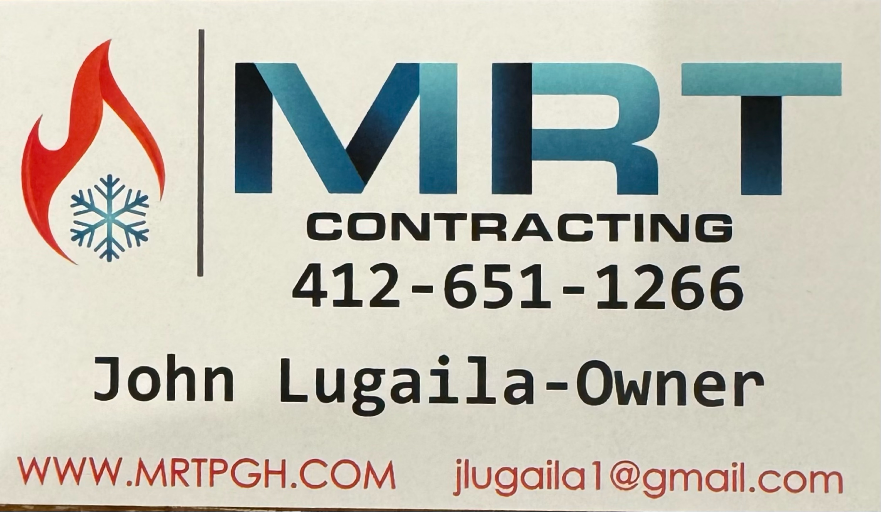 MRT Contracting LLC Logo