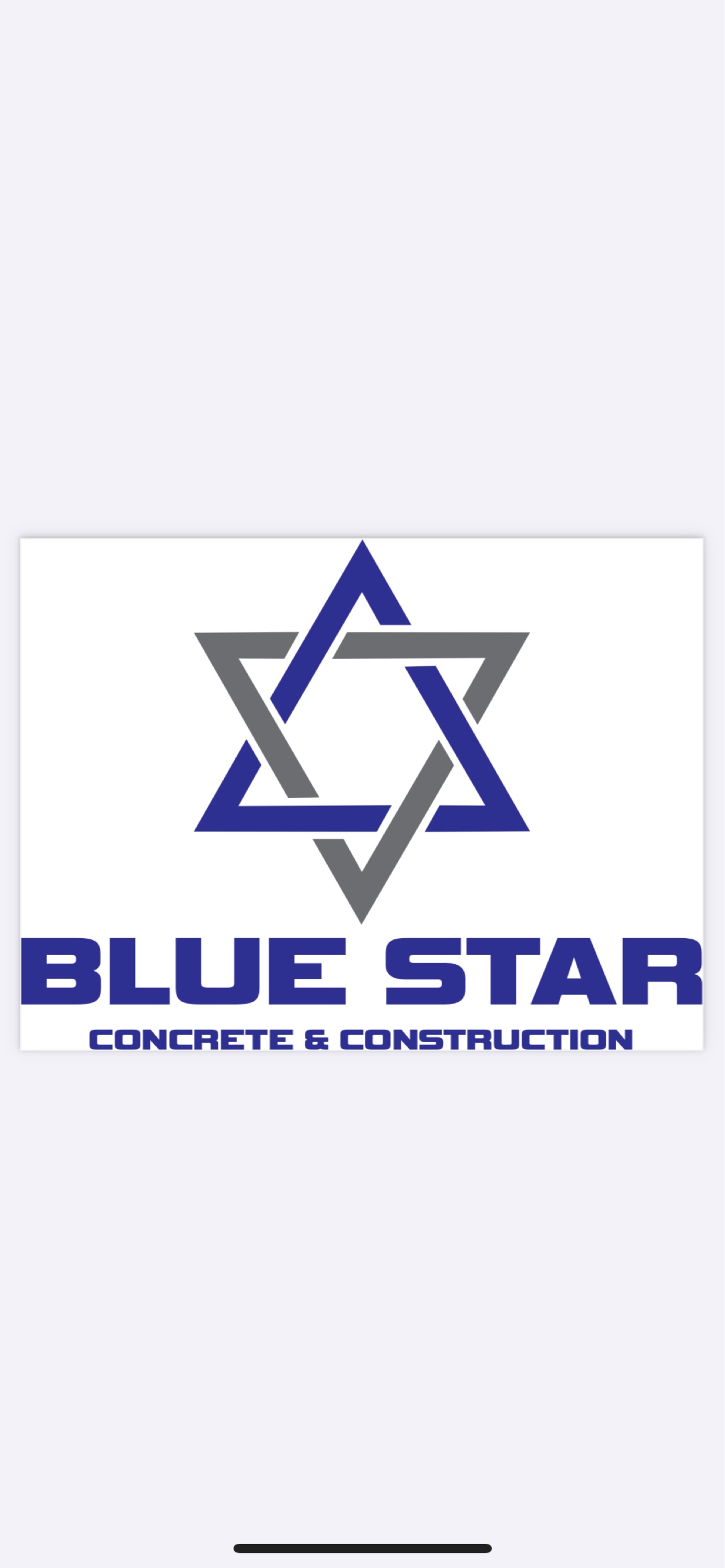 BLUE STAR CONCRETE LLC Logo