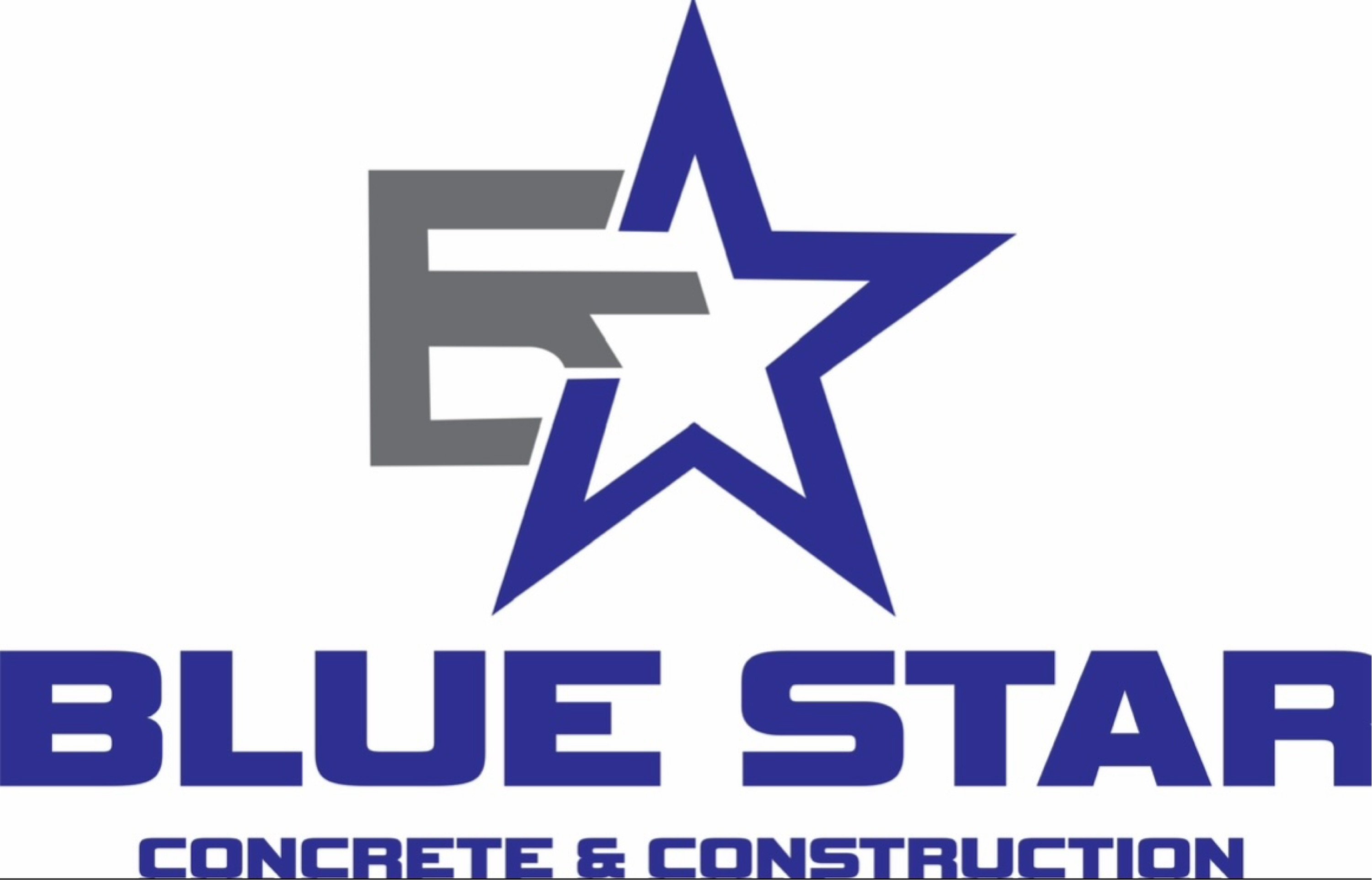 Blue Star Concrete, LLC Logo