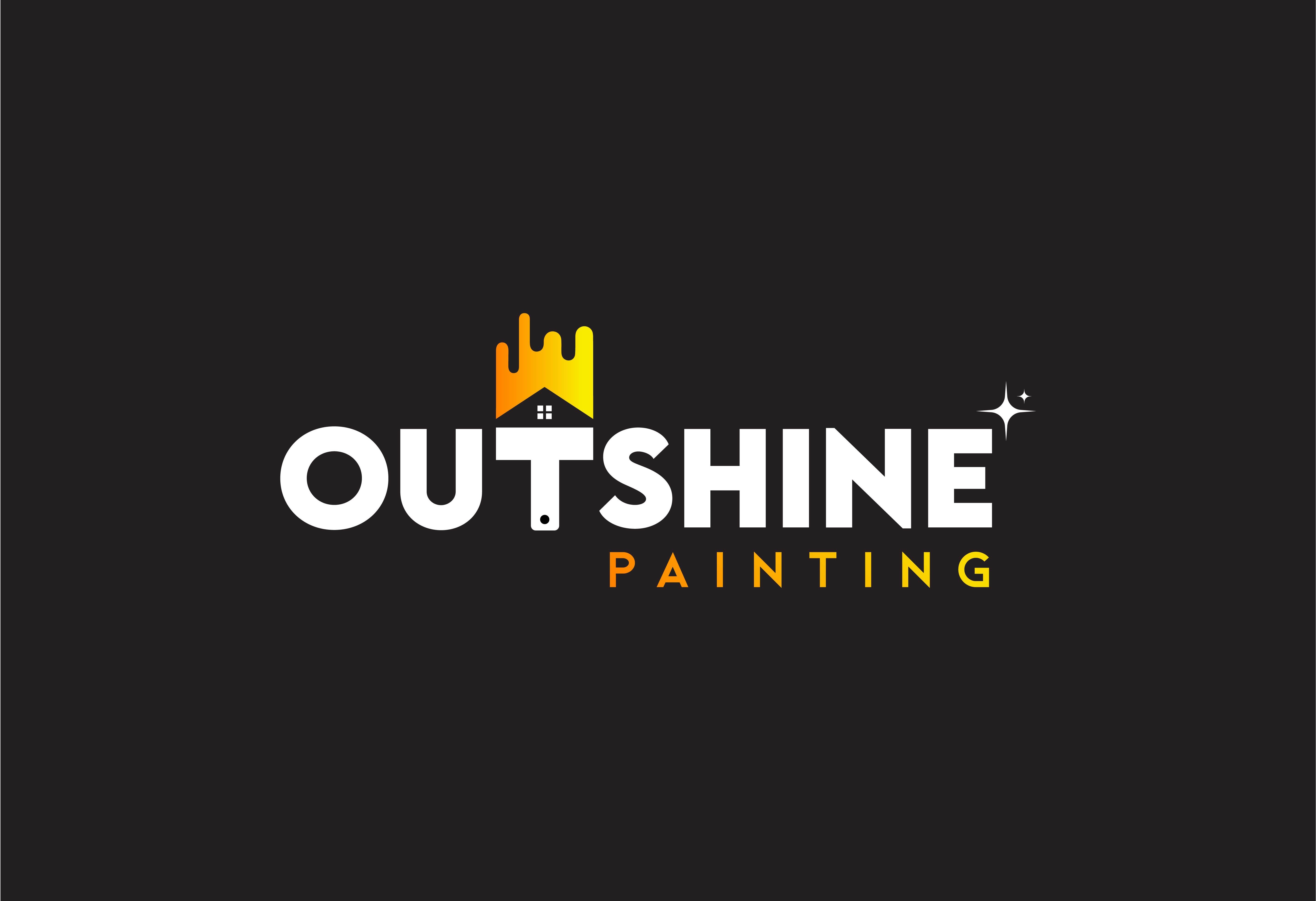 Outshine Painting Logo