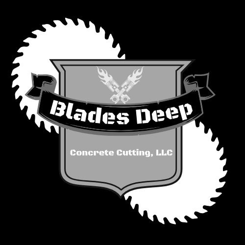 Blades Deep Concrete Cutting, LLC. Logo