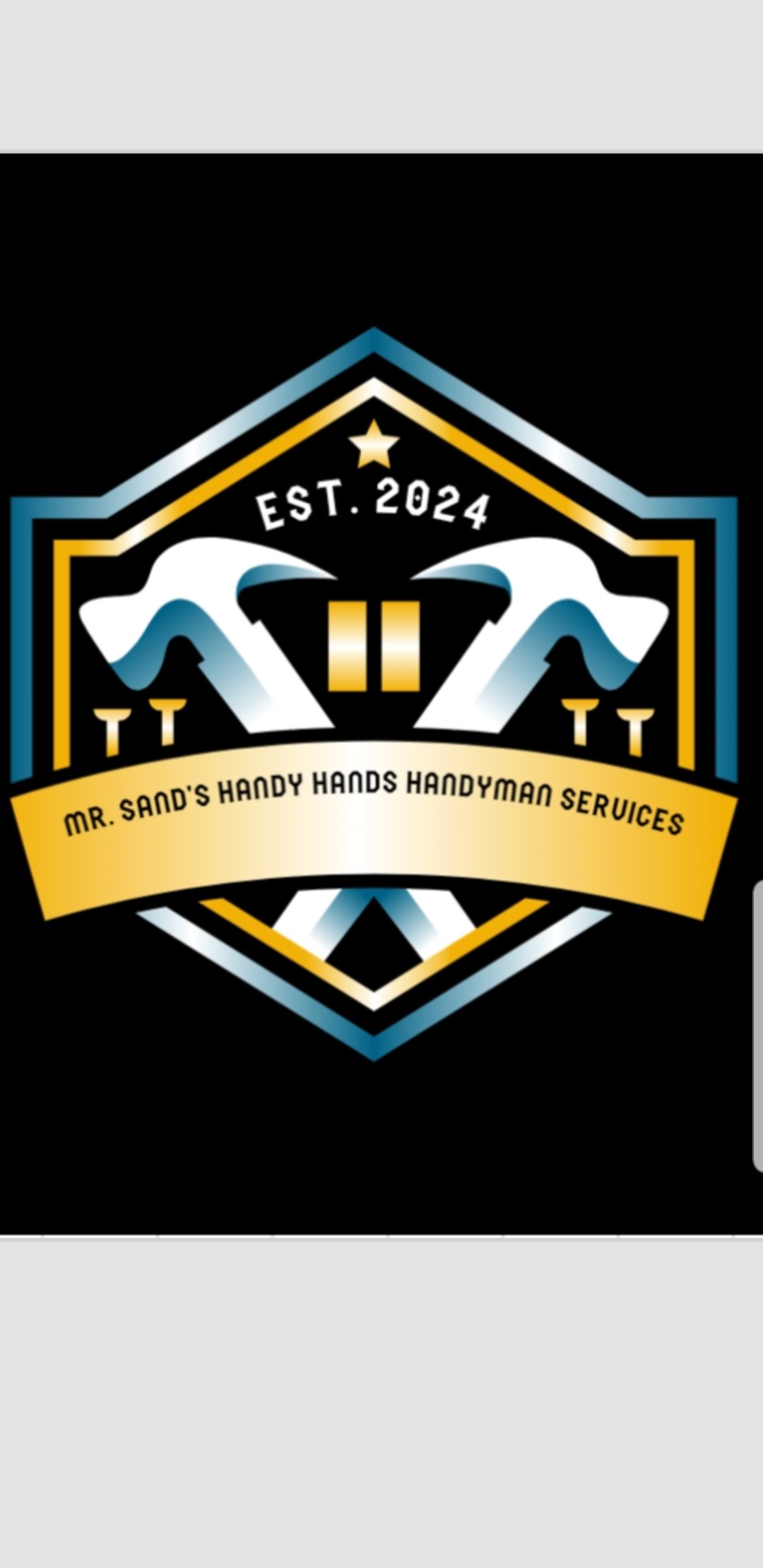 Mr. Sand's Handy Hands, Handyman Service LLC Logo