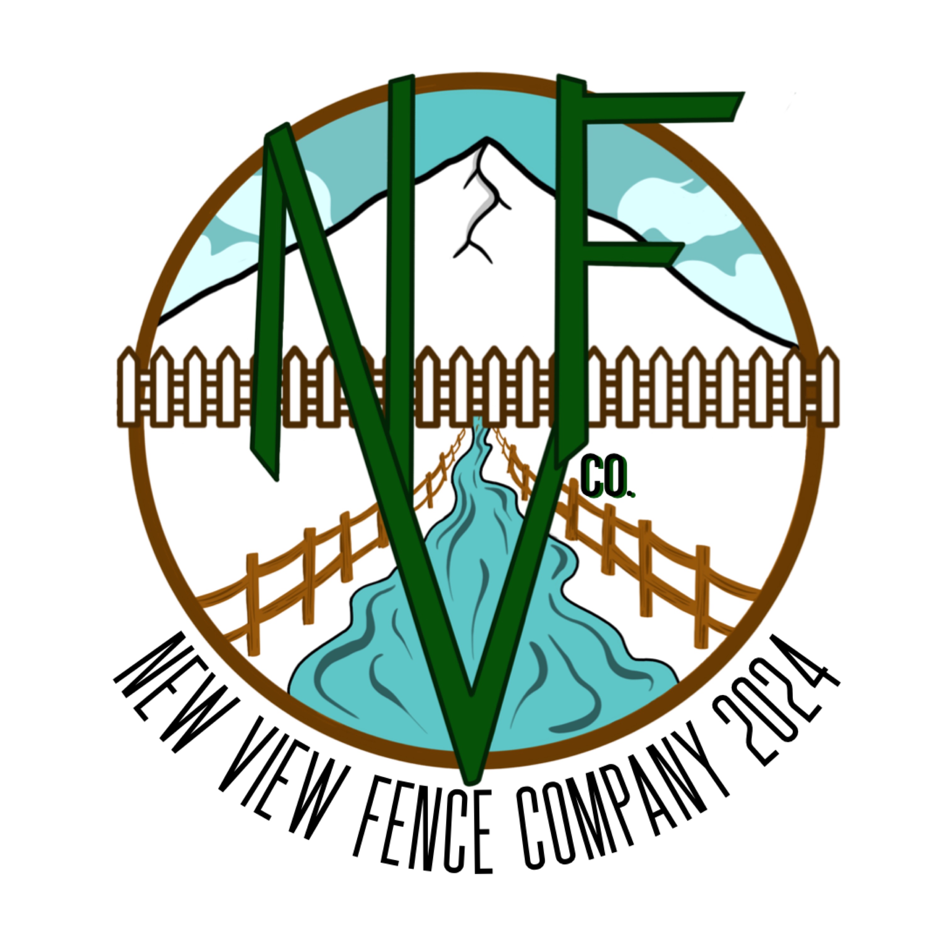 New View Fence Co Logo