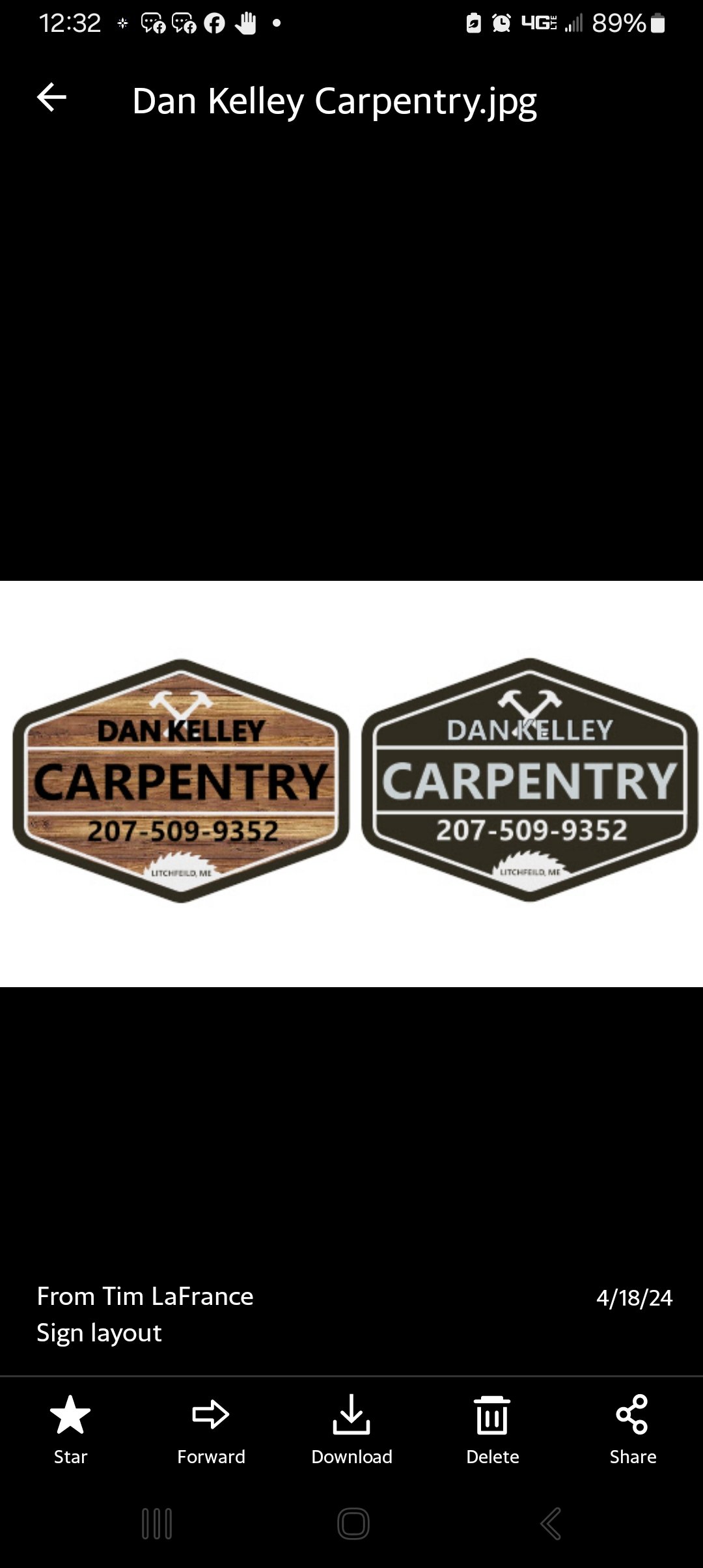 Dan Kelley Carpentry Inc Logo