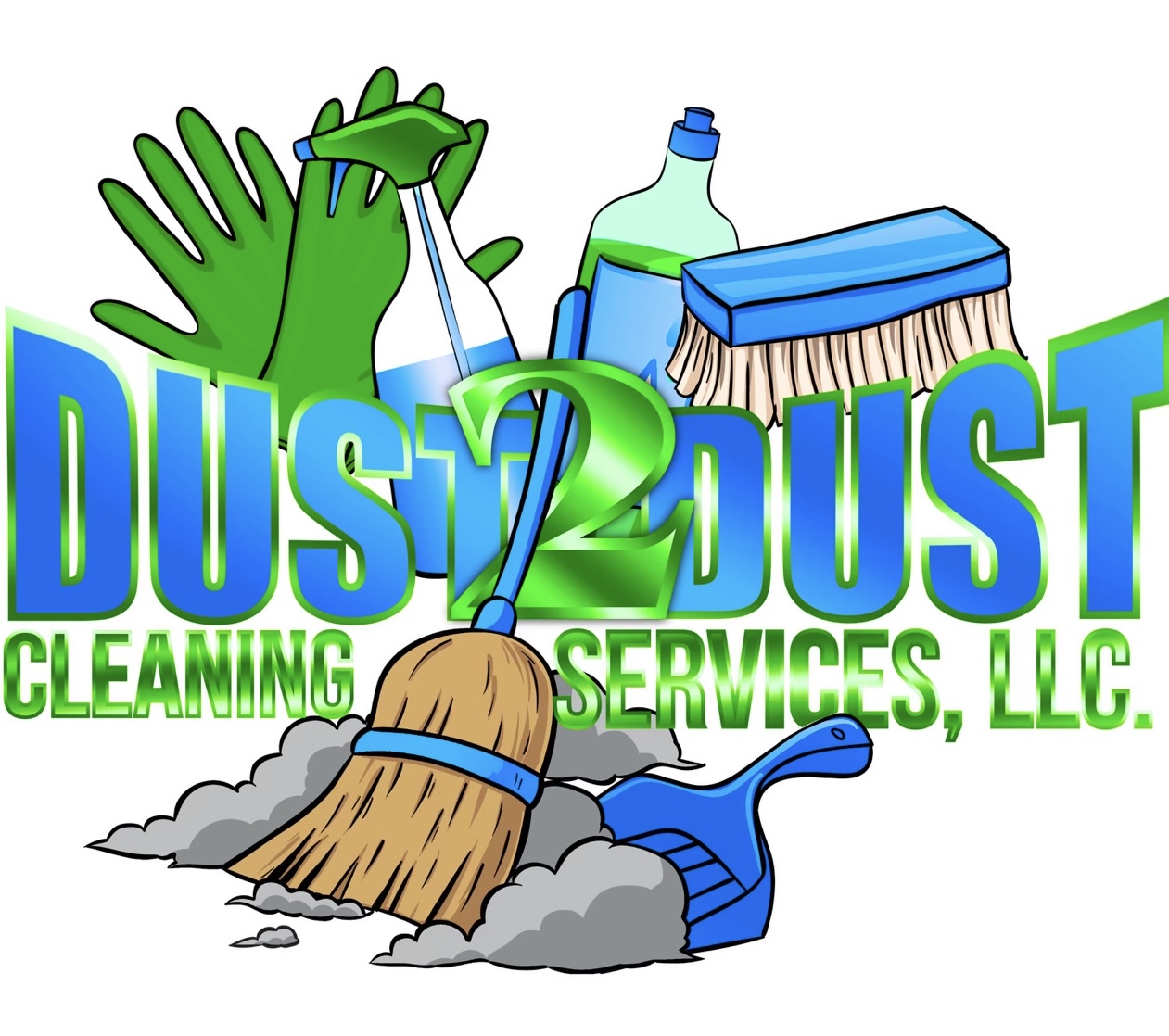 DUST2DUST CLEANING SERVICES LLC Logo