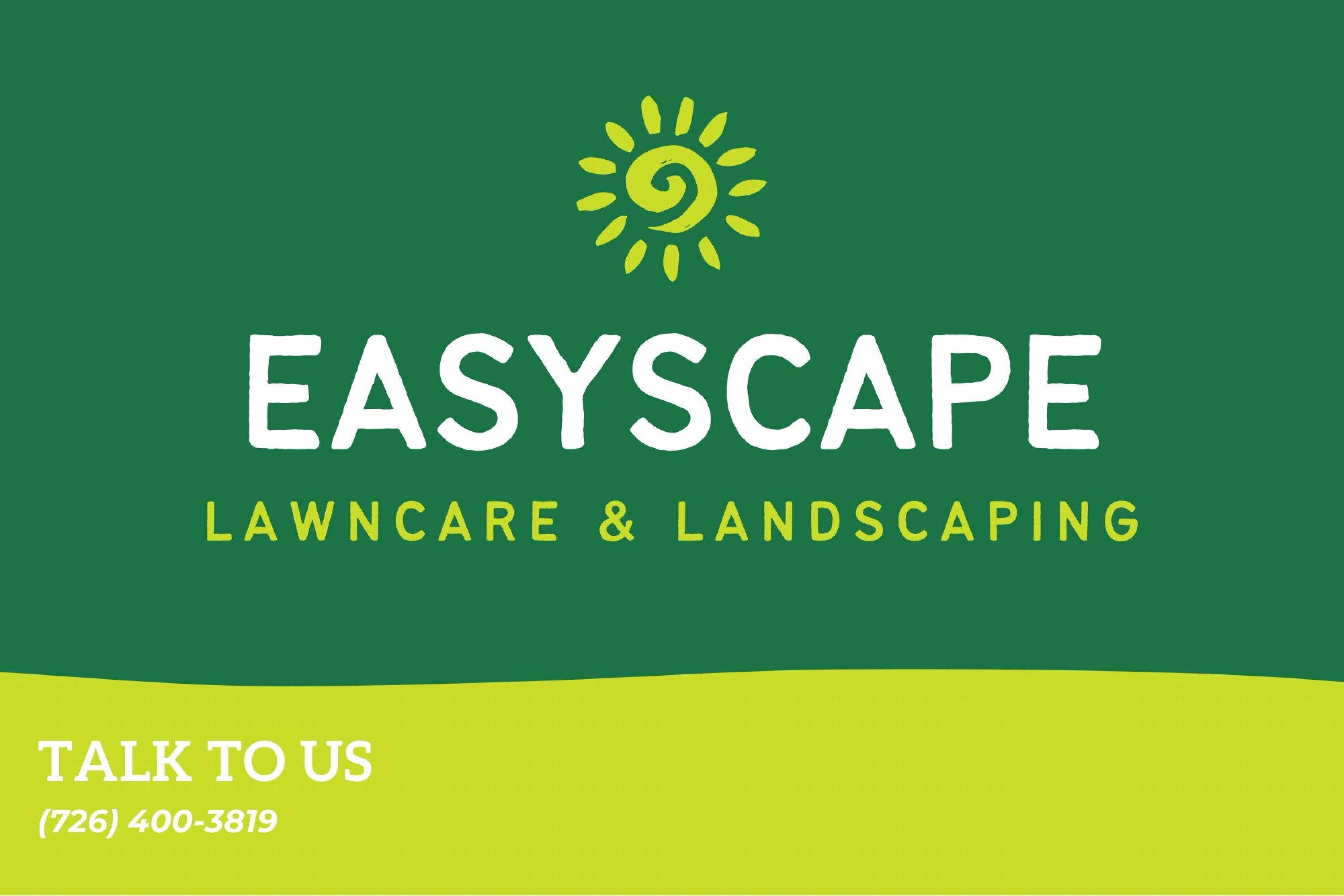 Easyscape Mowing and Landscaping Logo