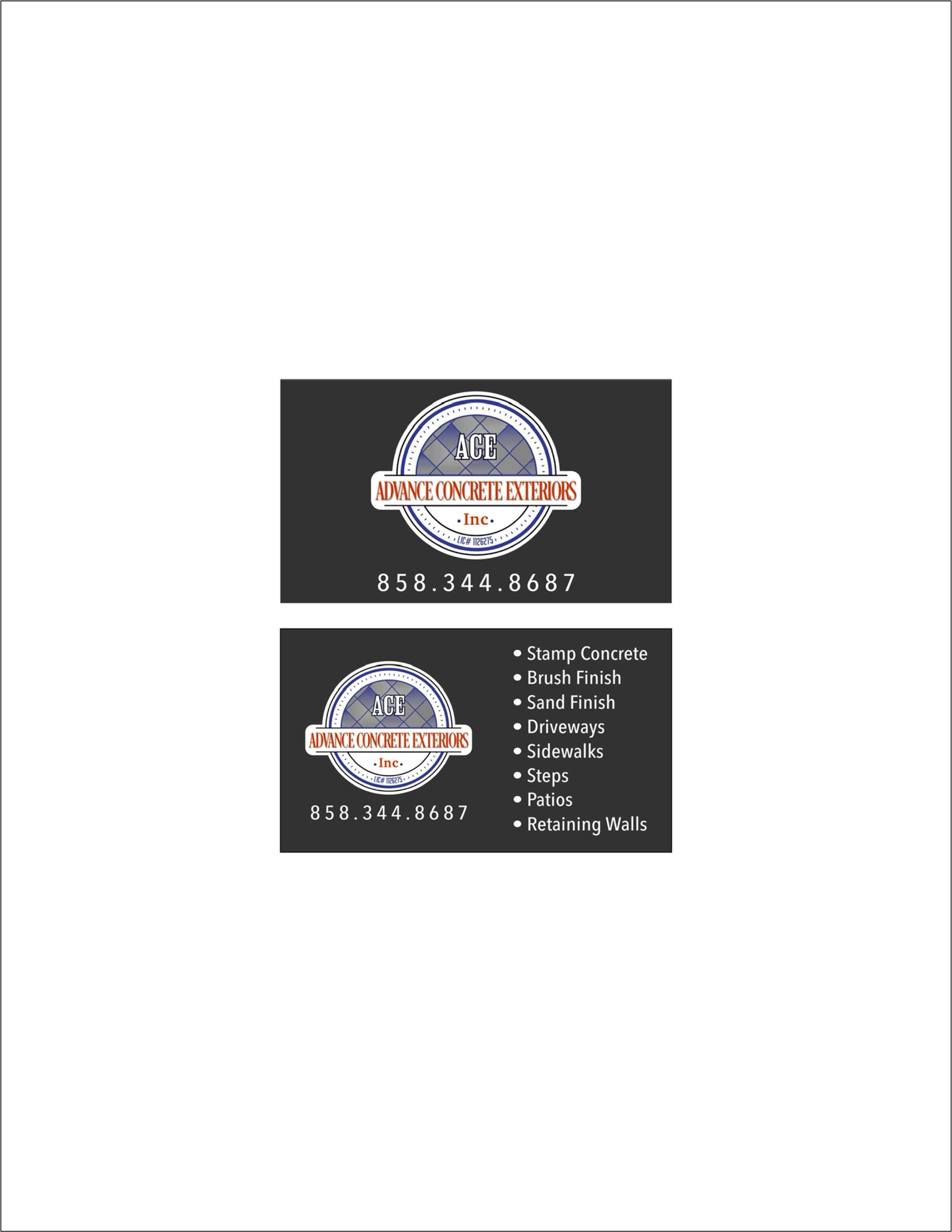 ADVANCE CONCRETE EXTERIORS INC Logo