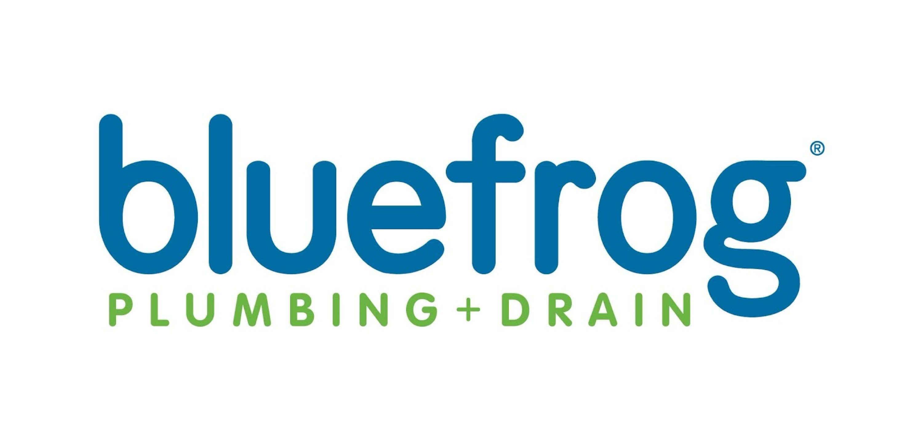 Bluefrog Plumbing + Drain of Lombard Logo