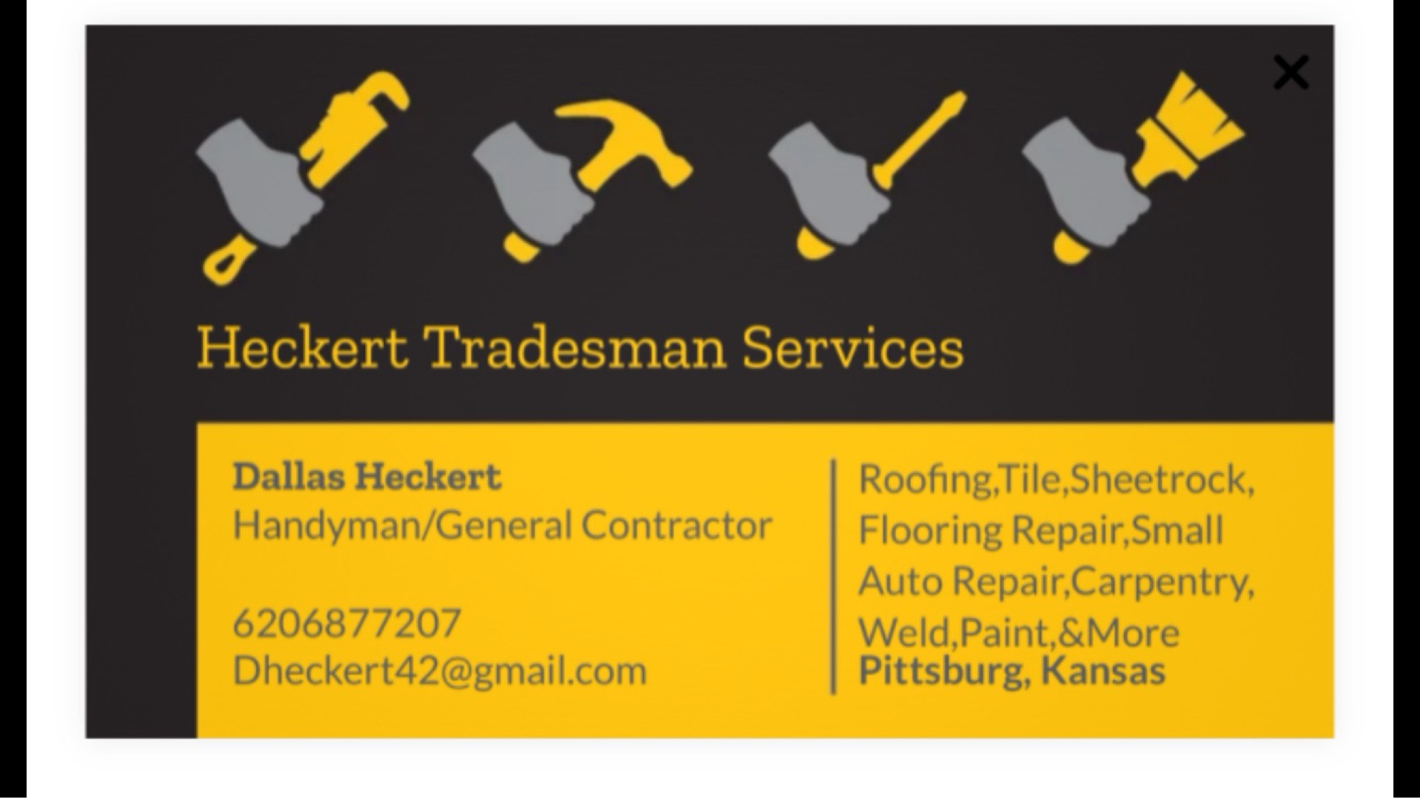 Heckert Tradesman Services Logo