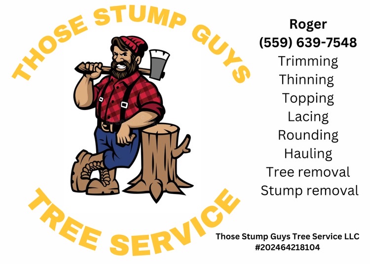 Those Stump Guys - Unlicensed Contractor Logo