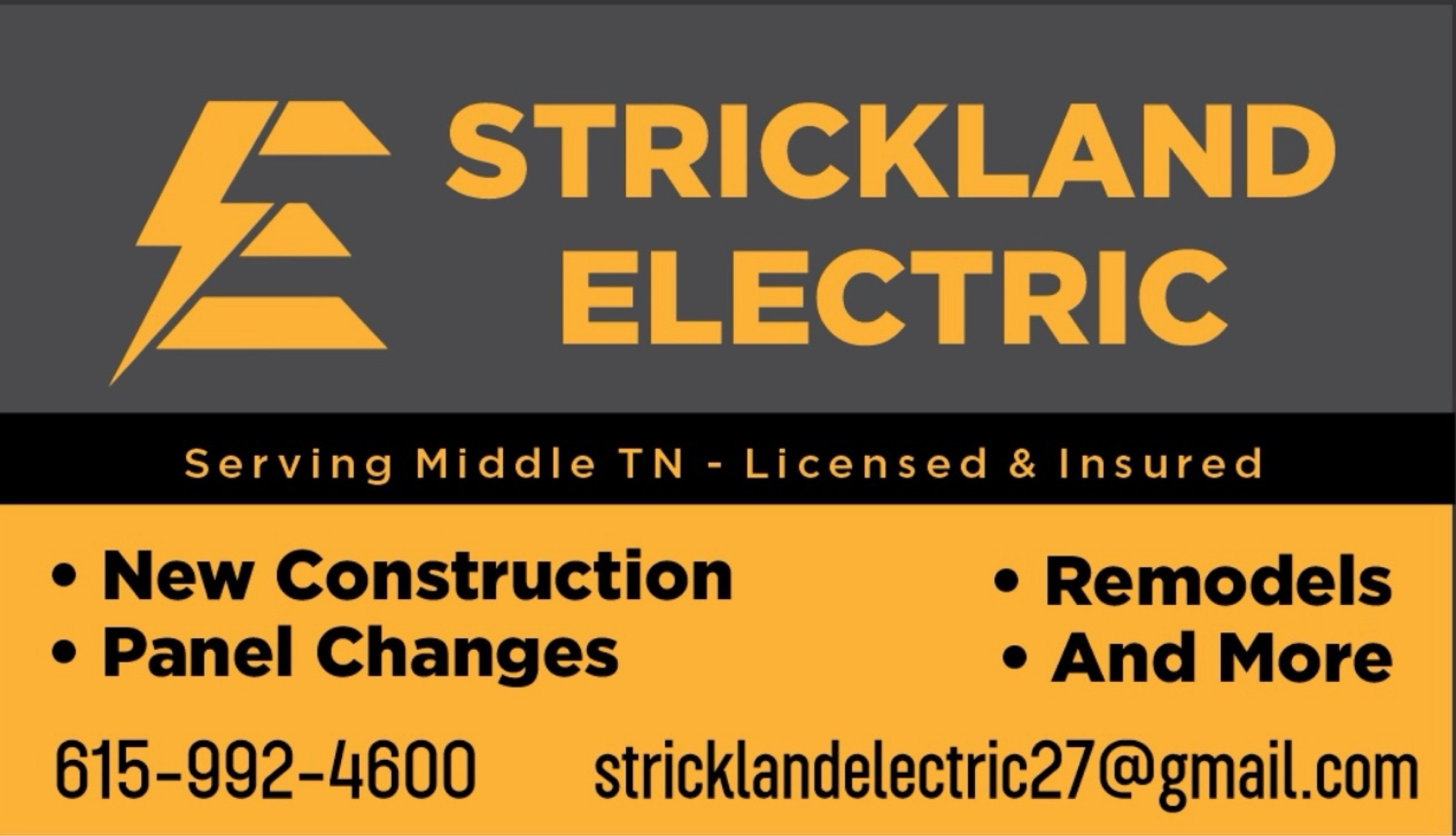 Strickland Electric Logo