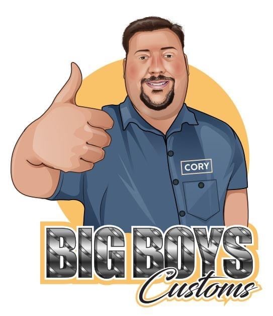 Big Boys Custom Tint Logo