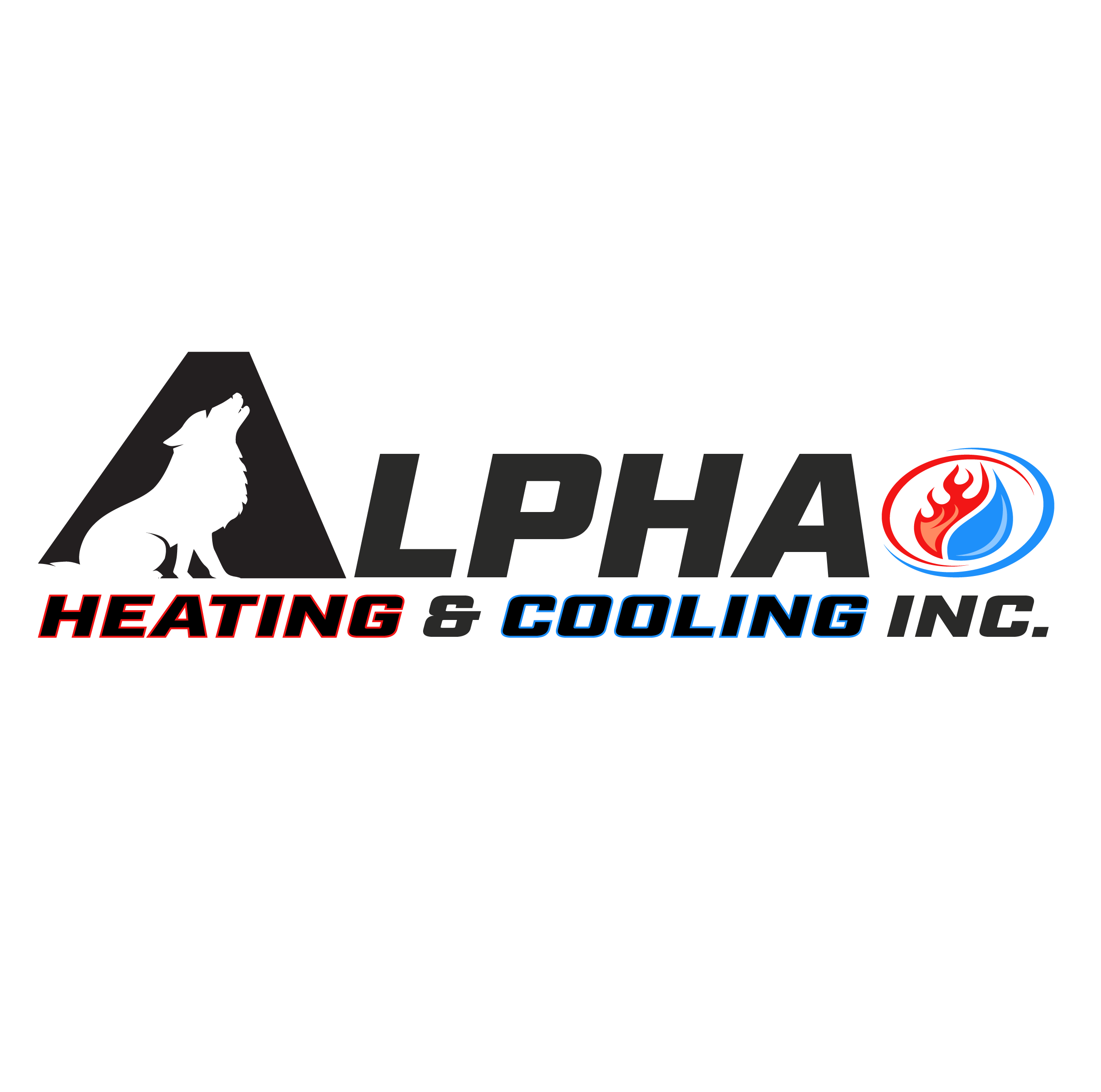 Alpha Heating & Cooling Inc Logo