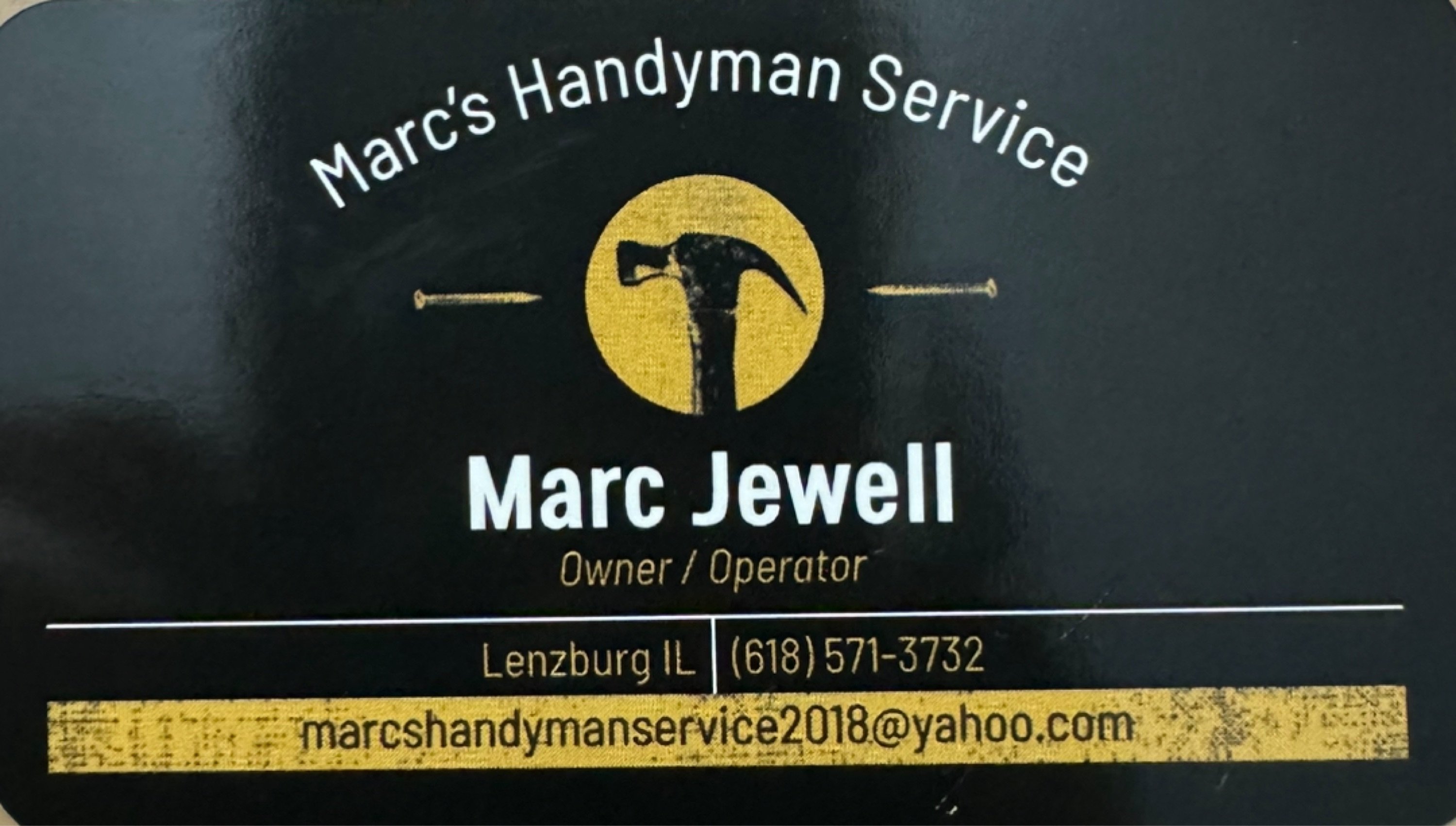 Marcs Handyman Service Logo