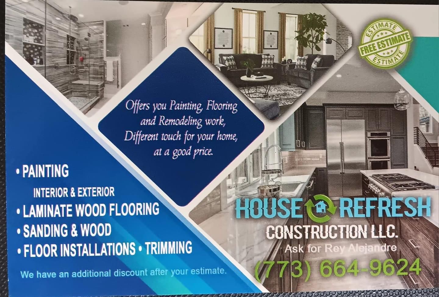 house refresh construction Logo