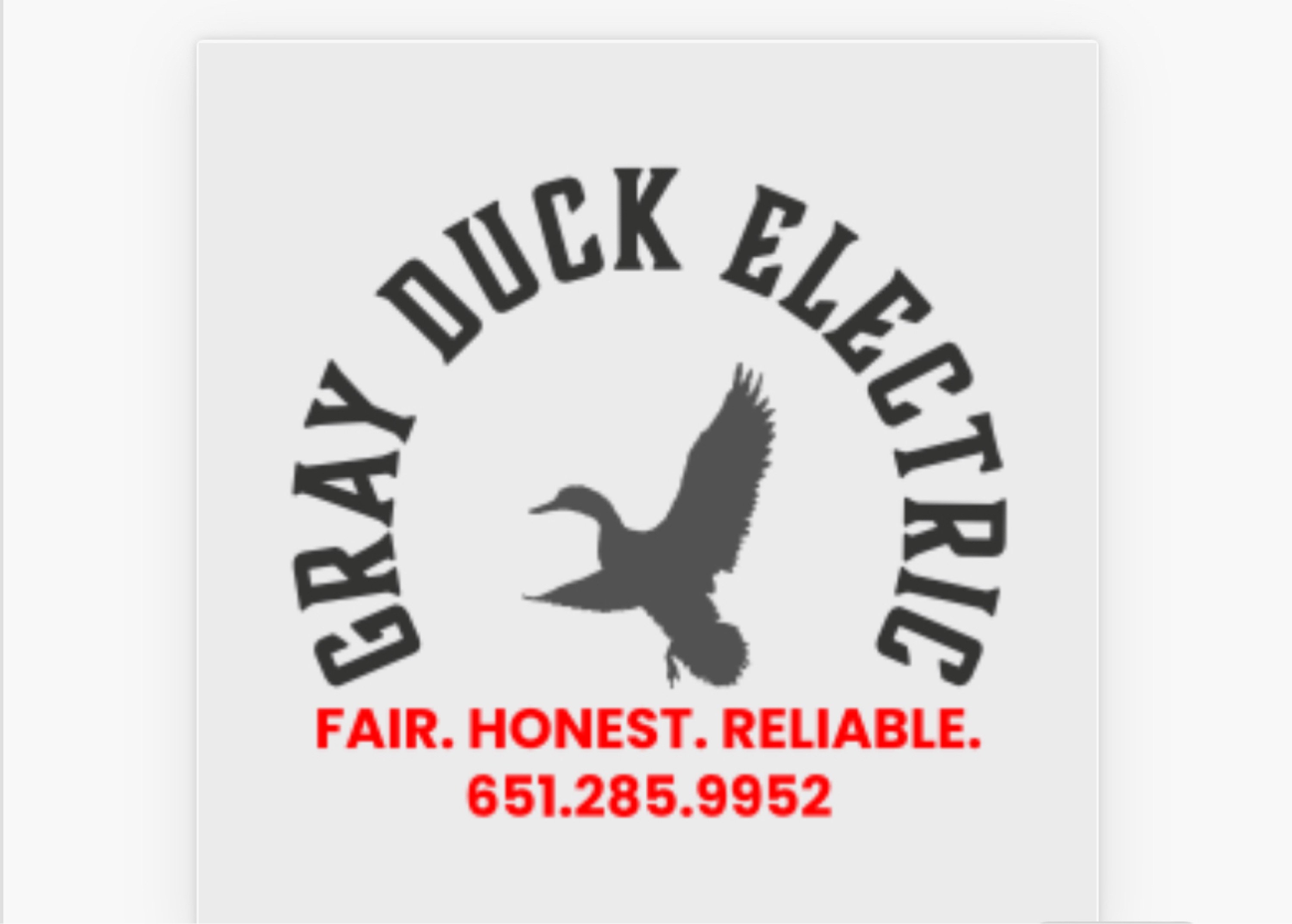 Gray Duck Electric LLC Logo