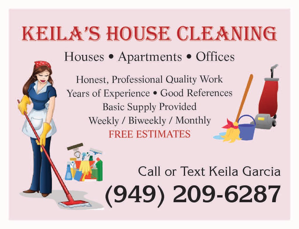 Keila's House Cleaning Logo