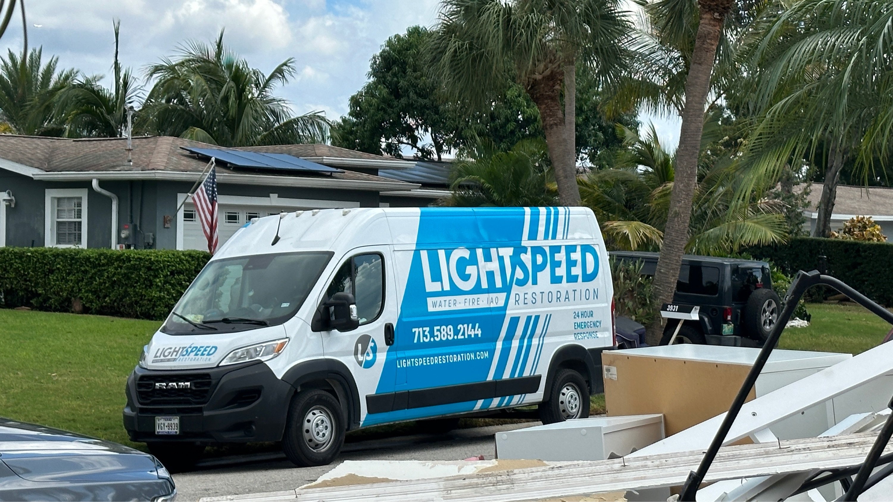 Lightspeed Restoration of Richmond Logo