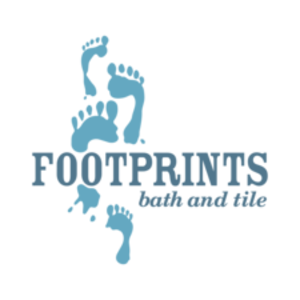 Footprints Bath and Tile of Virginia Logo