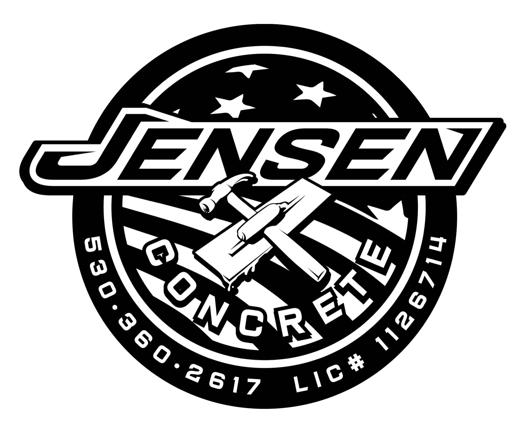 JENSEN CONCRETE Logo