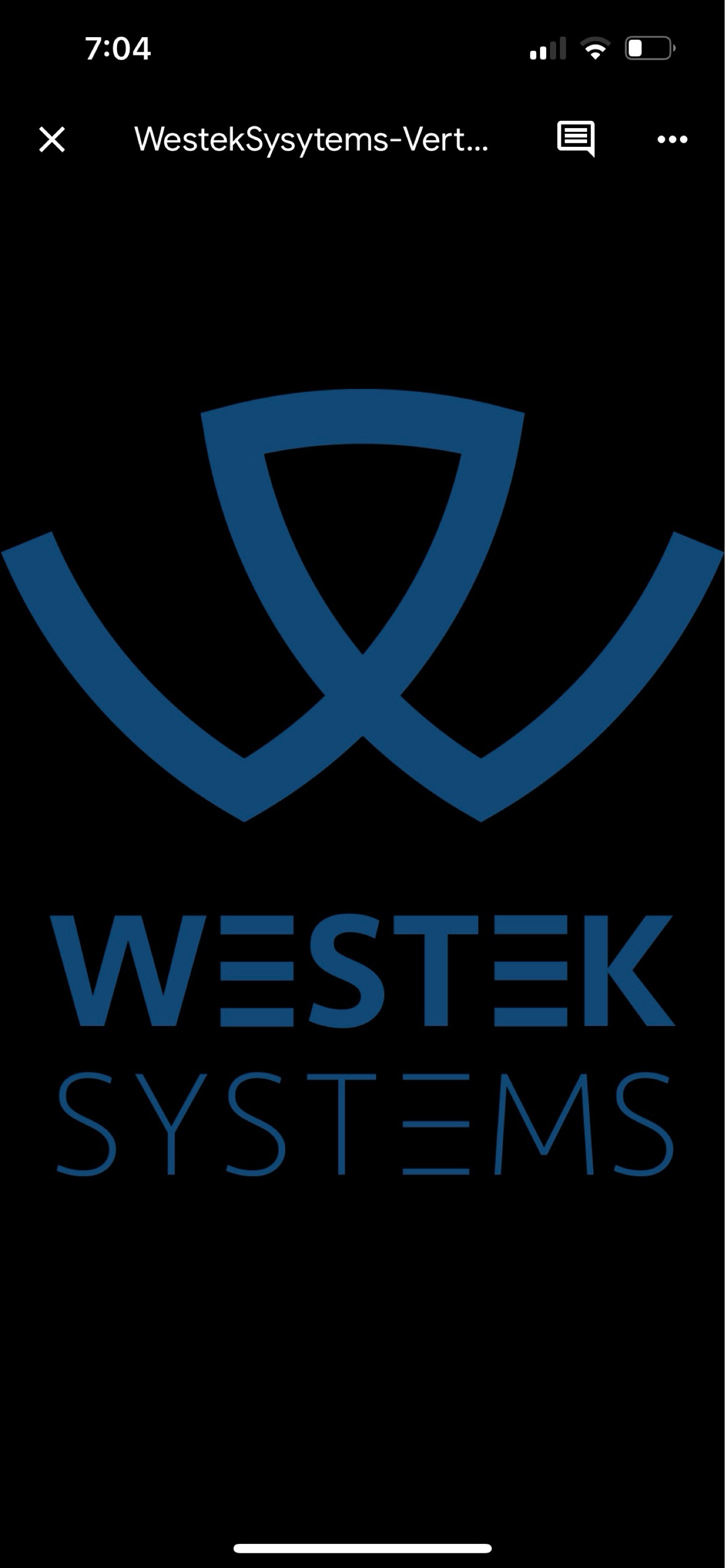 Westek Systems, Inc. Logo