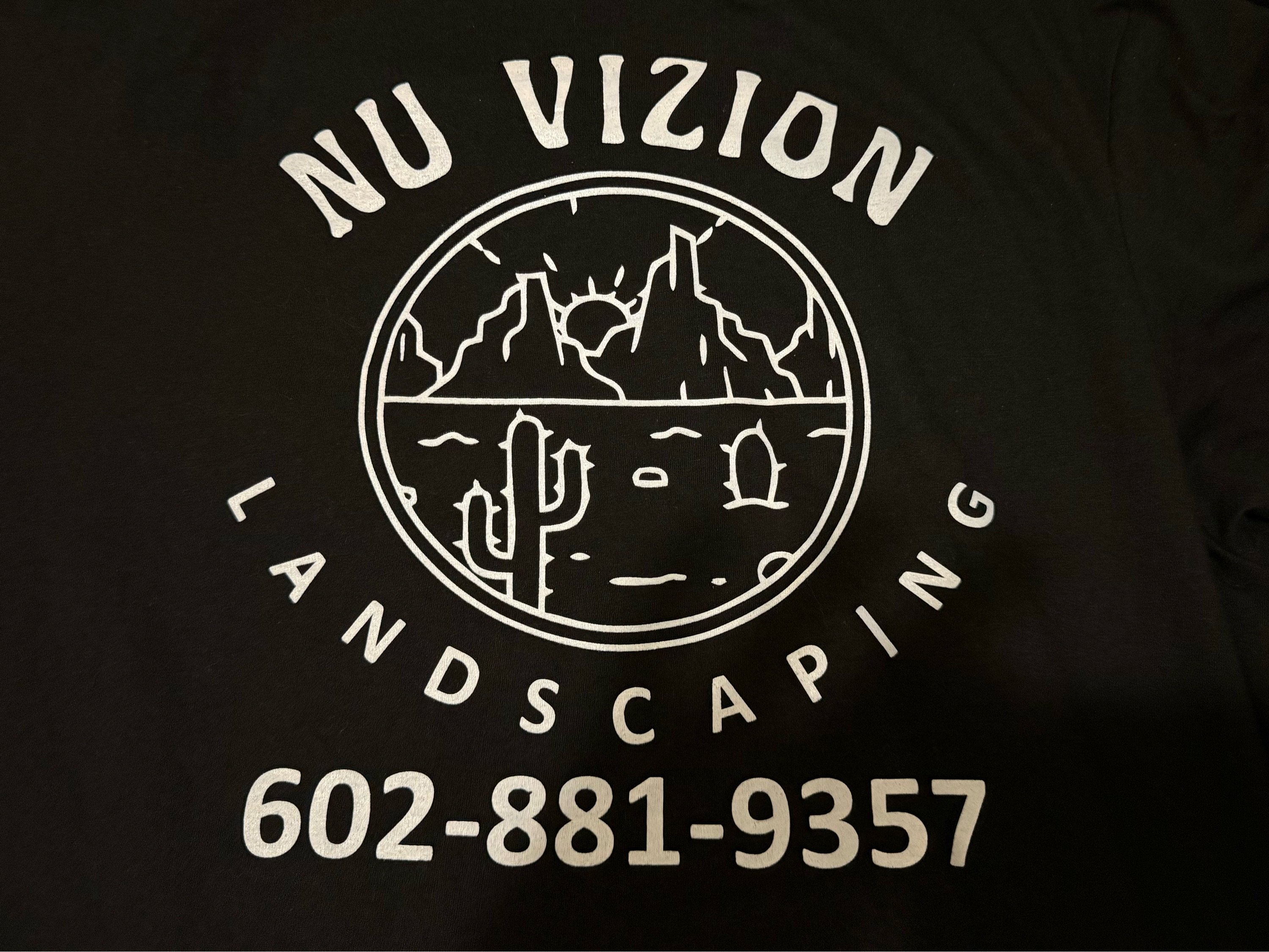 Nuvizion Landscaping Design and Services Logo