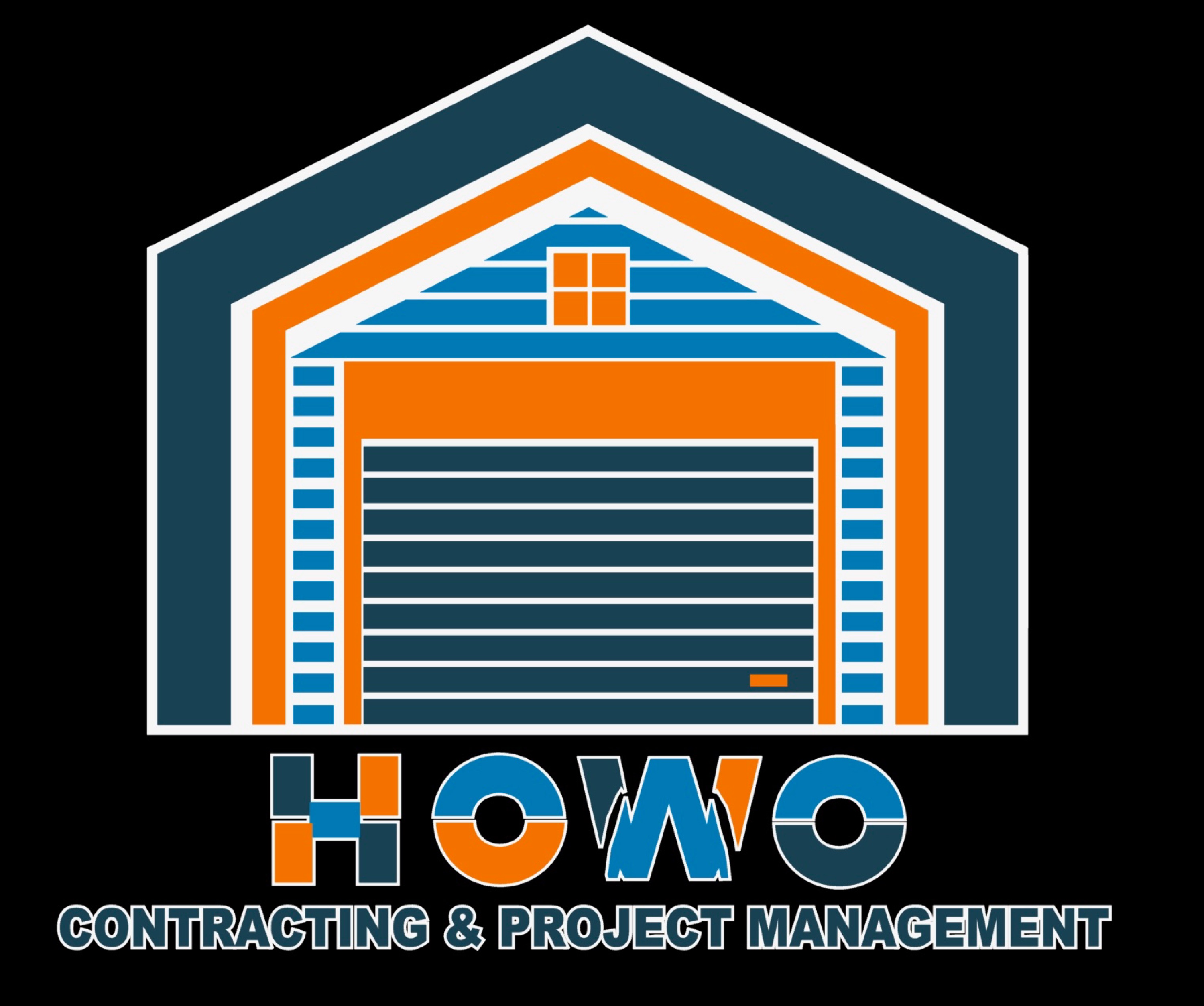 HOWO Contracting and Overhead Doors Logo