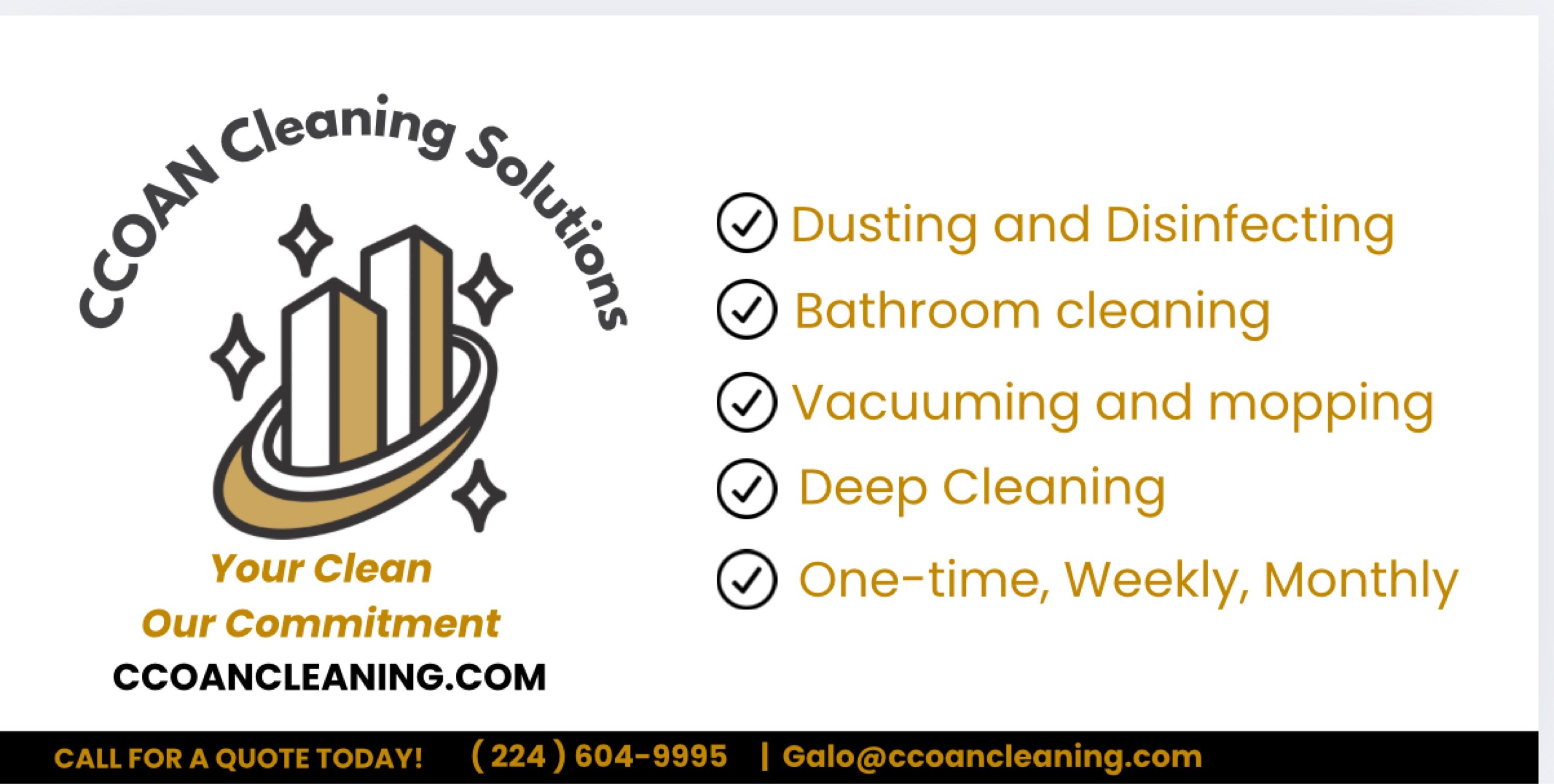 CCOAN Cleaning Solutions, LLC Logo