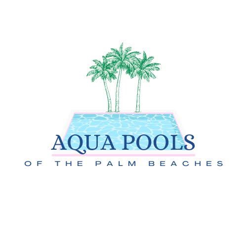 AQUA POOLS OF THE PALM BEACHES, LLC. Logo