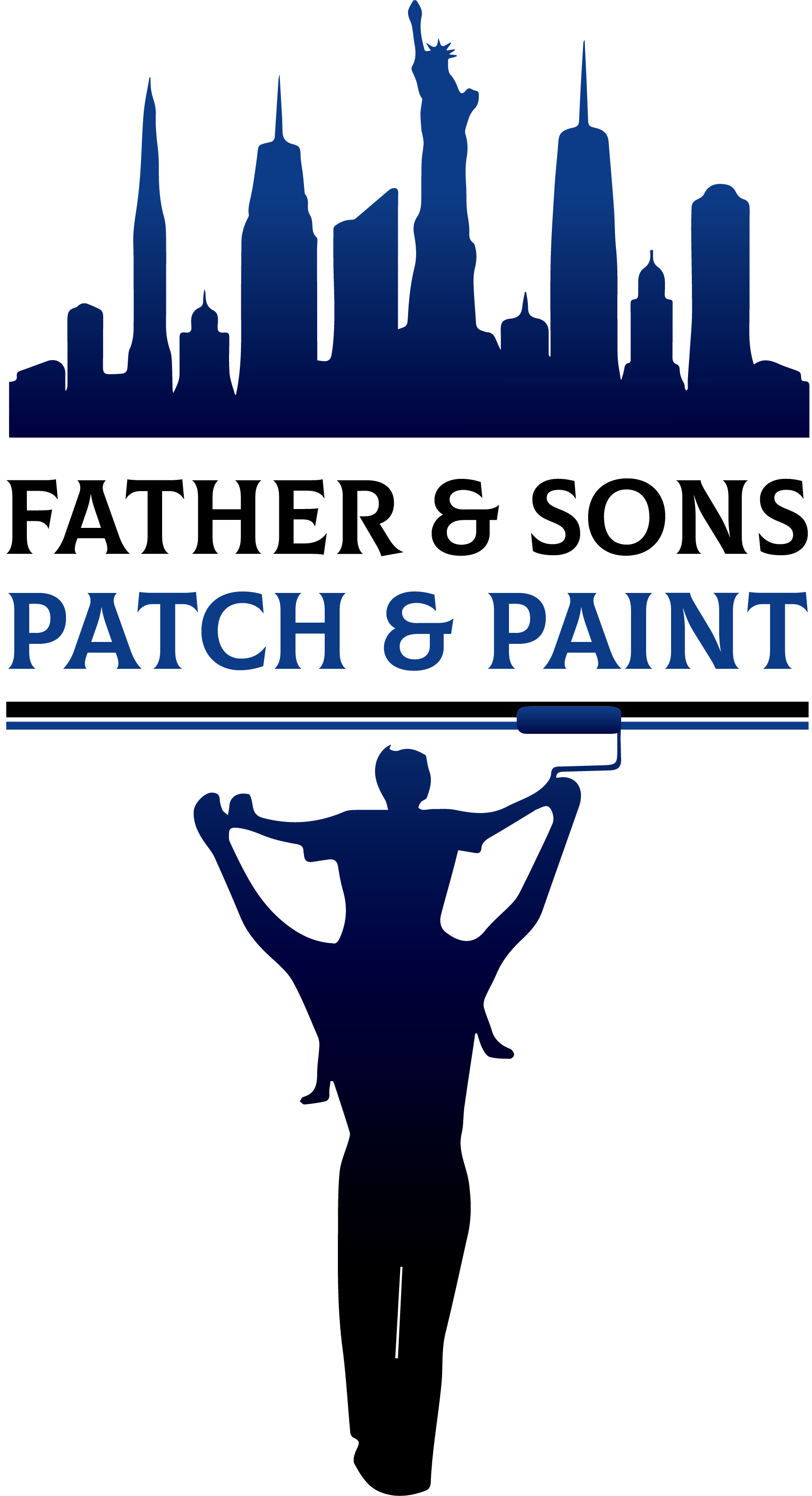 Father & Sons Patch & Paint Logo