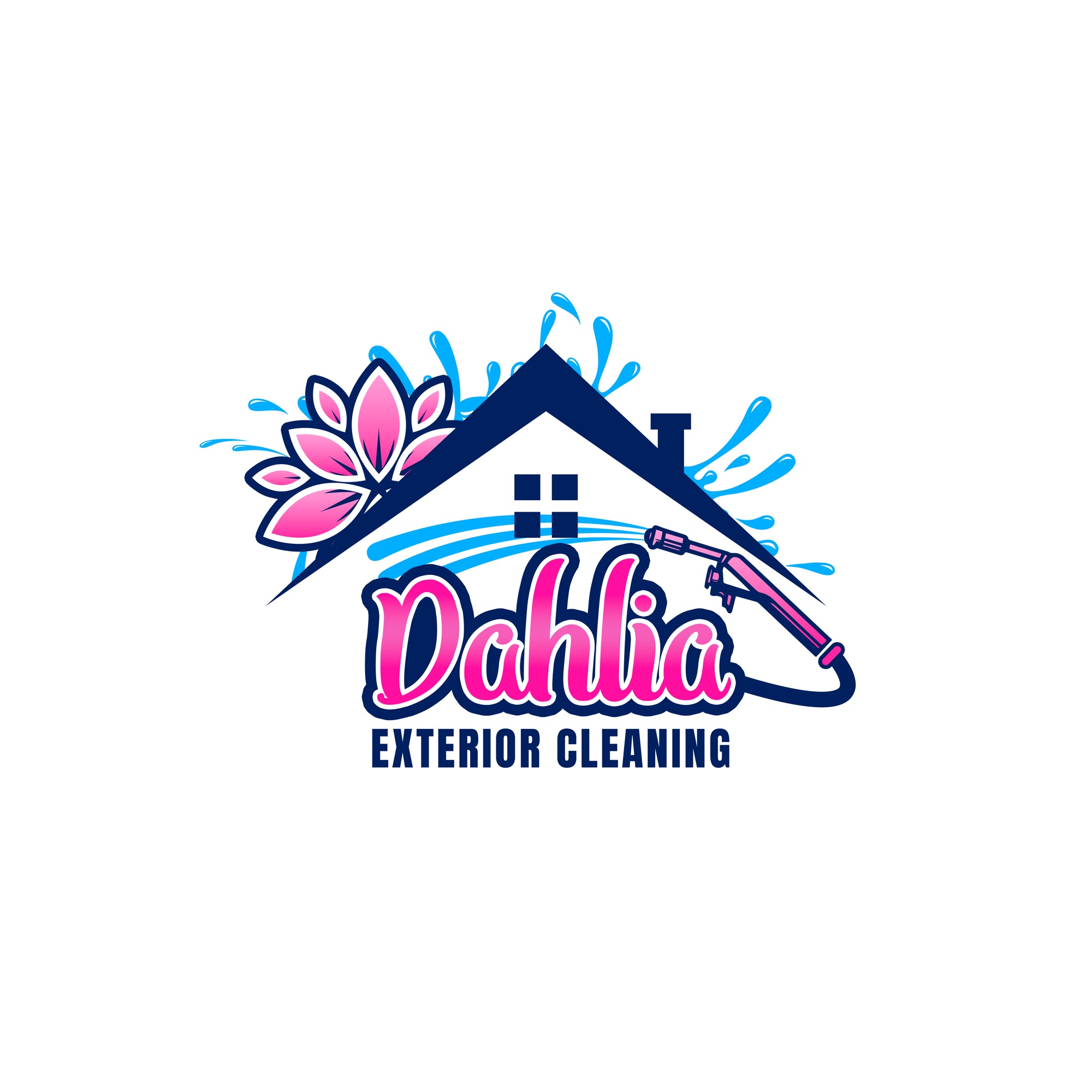 Dahlia Exterior Cleaning, LLC. Logo