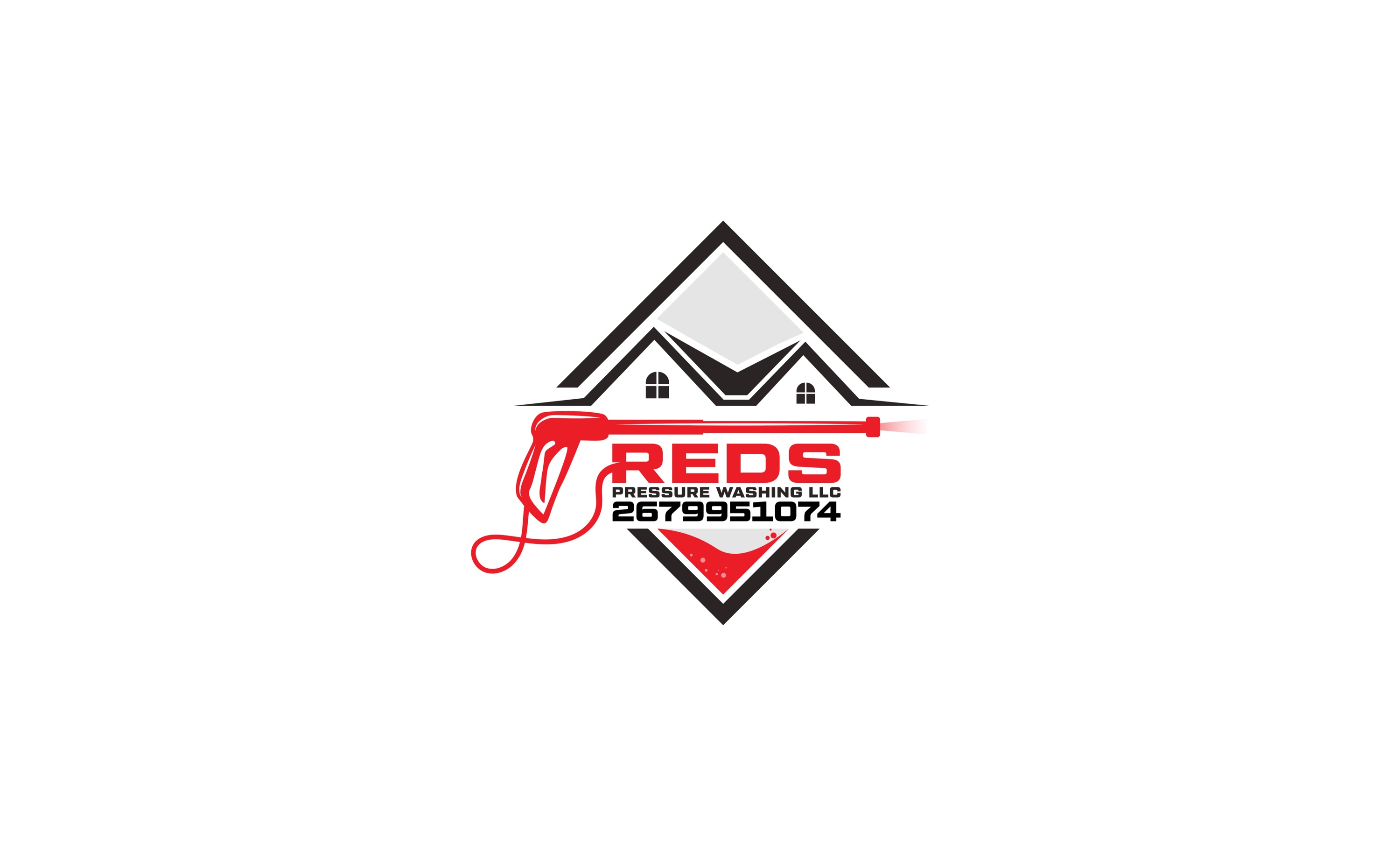 Reds Pressure Washing LLC Logo