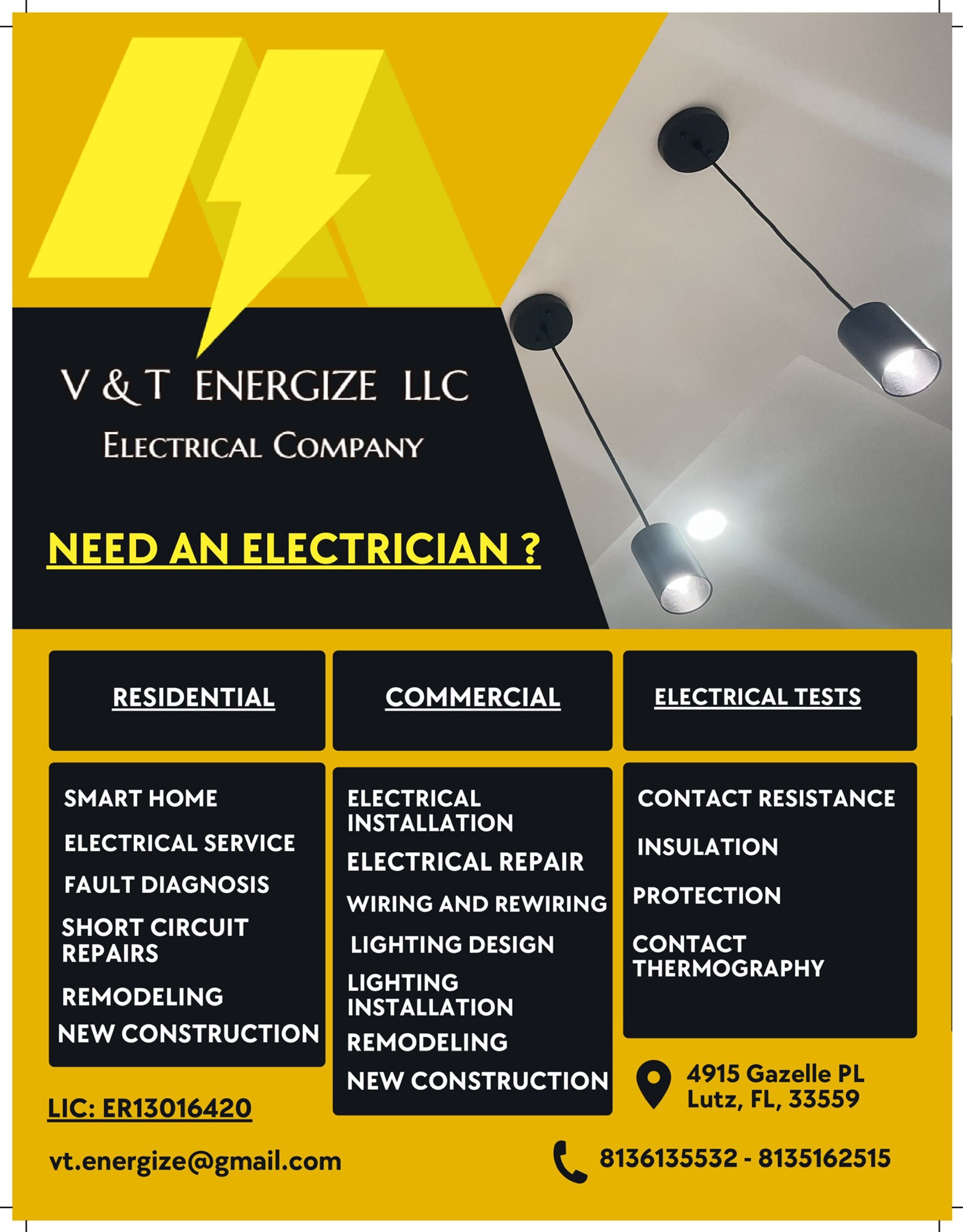 V&T Energize LLC Logo