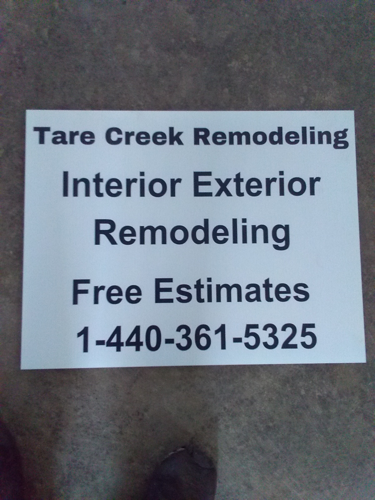 Tare Creek Remodeling Logo