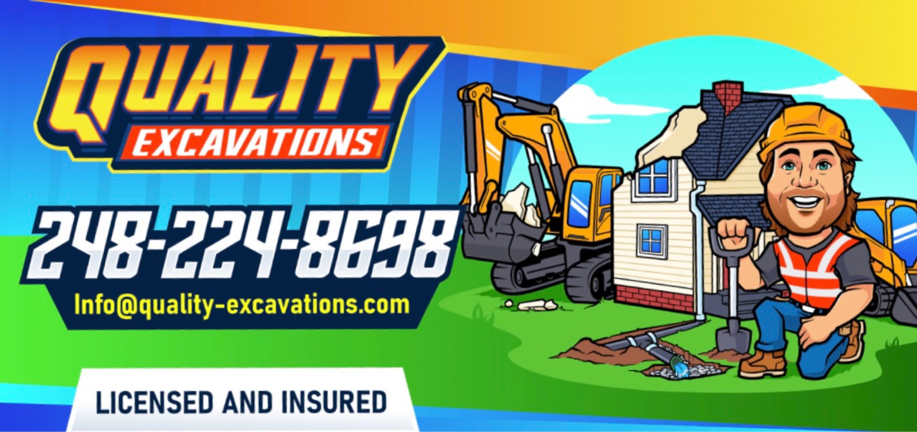 Quality Excavations LLC Logo