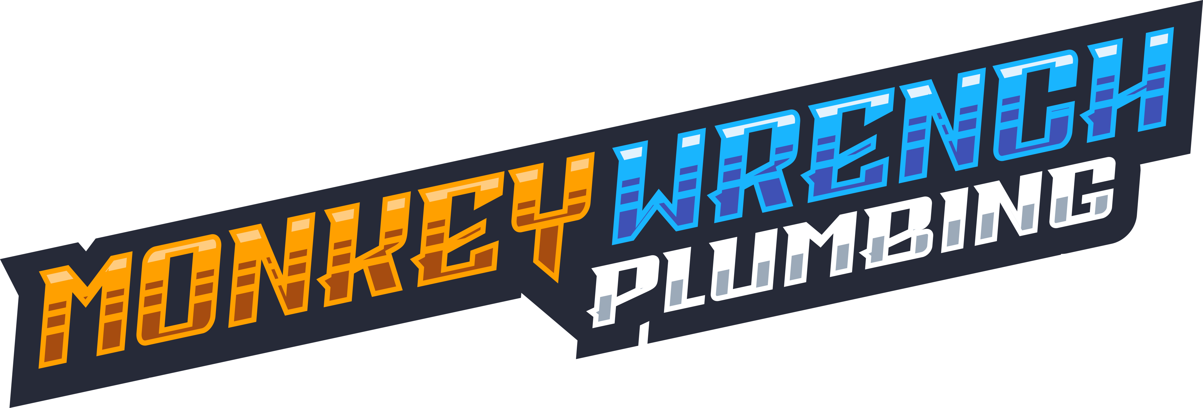 Monkey Wrench Plumbing Logo