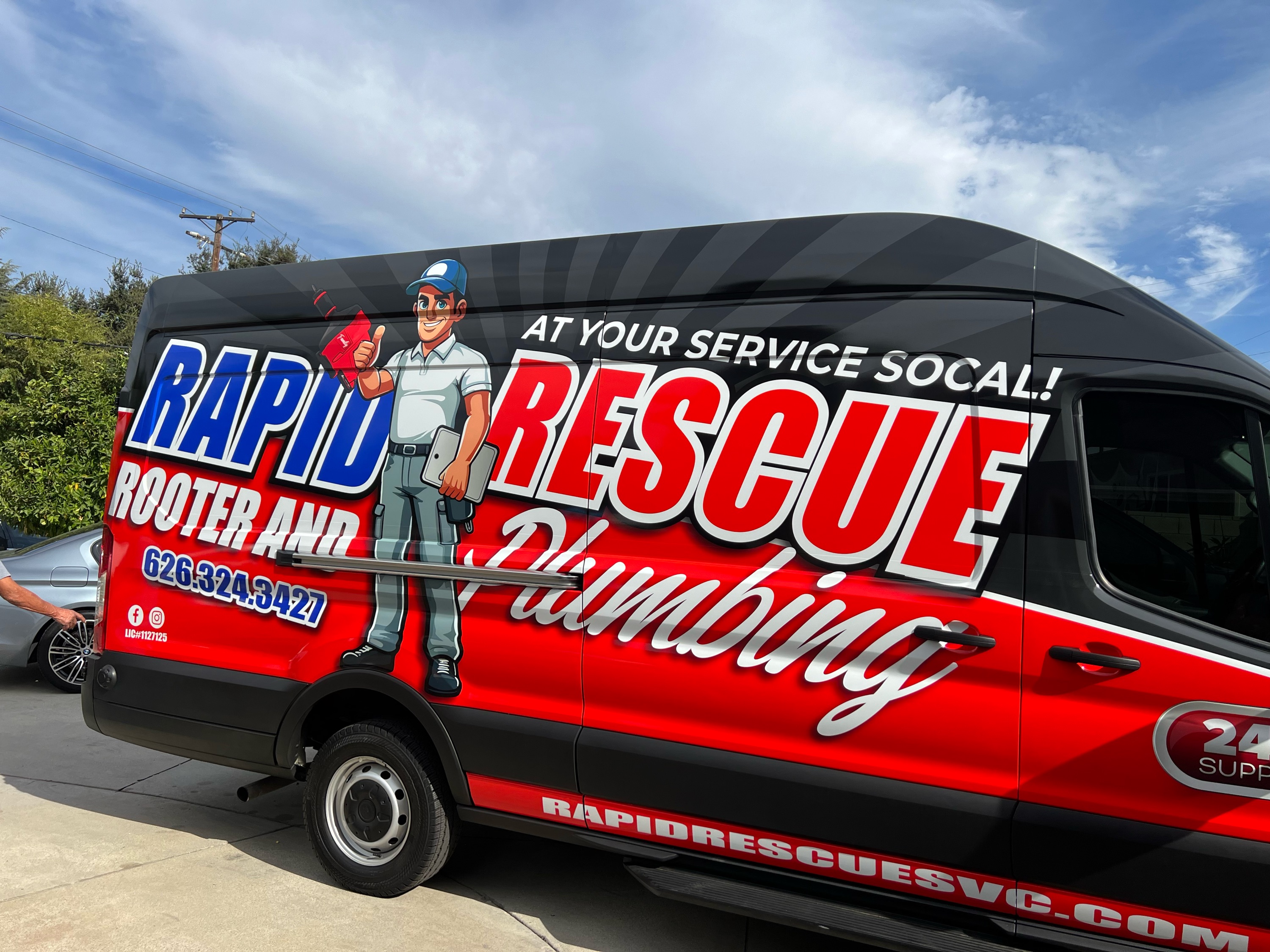 Rapid Rescue Rooter & Plumbing Logo