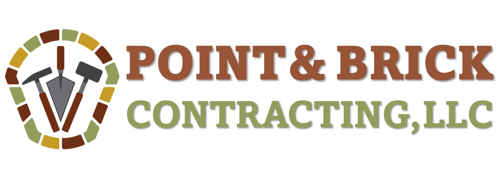 Point & Brick Contracting, LLC Logo