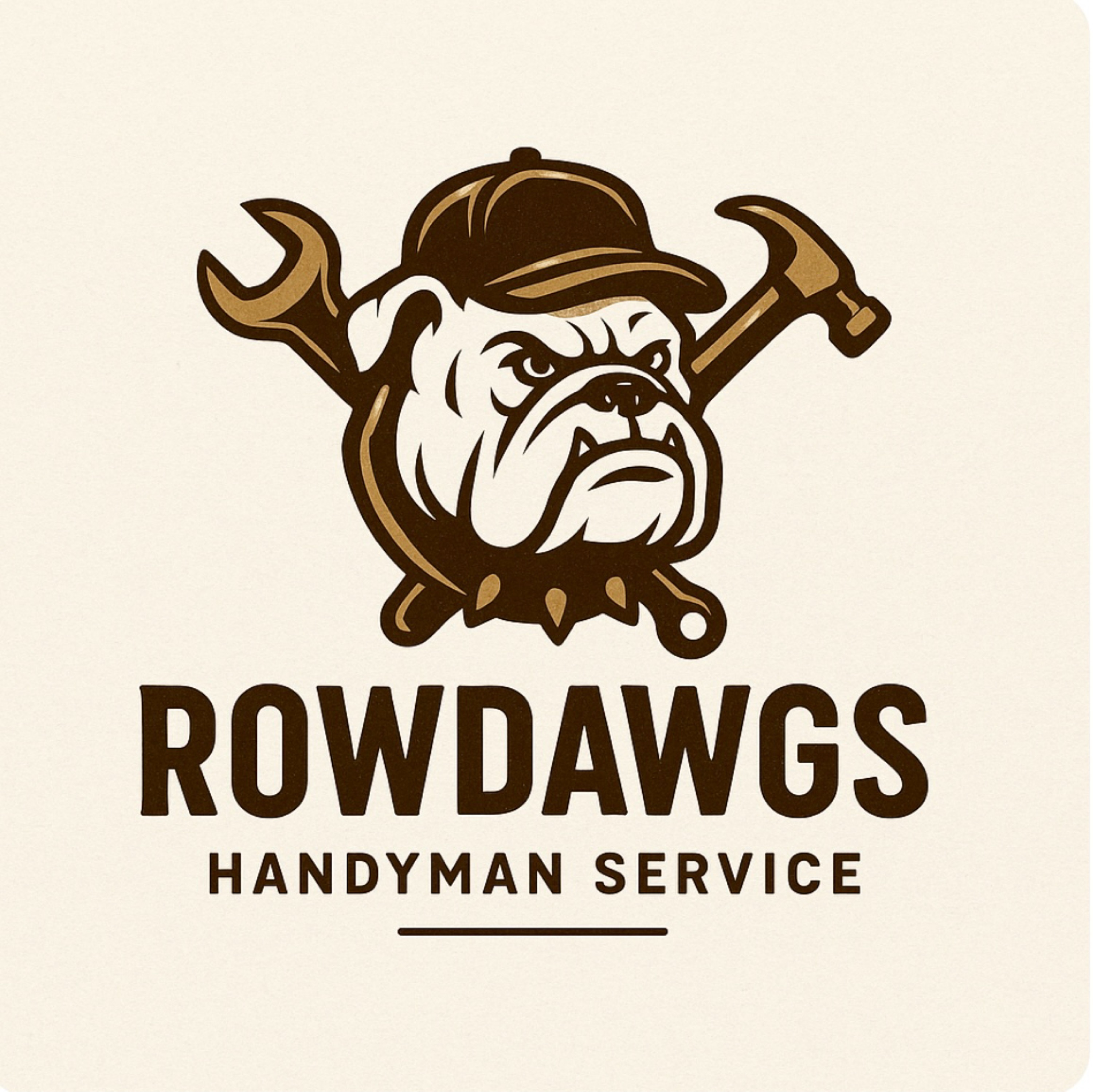 Rowdawgs Handyman Service Logo