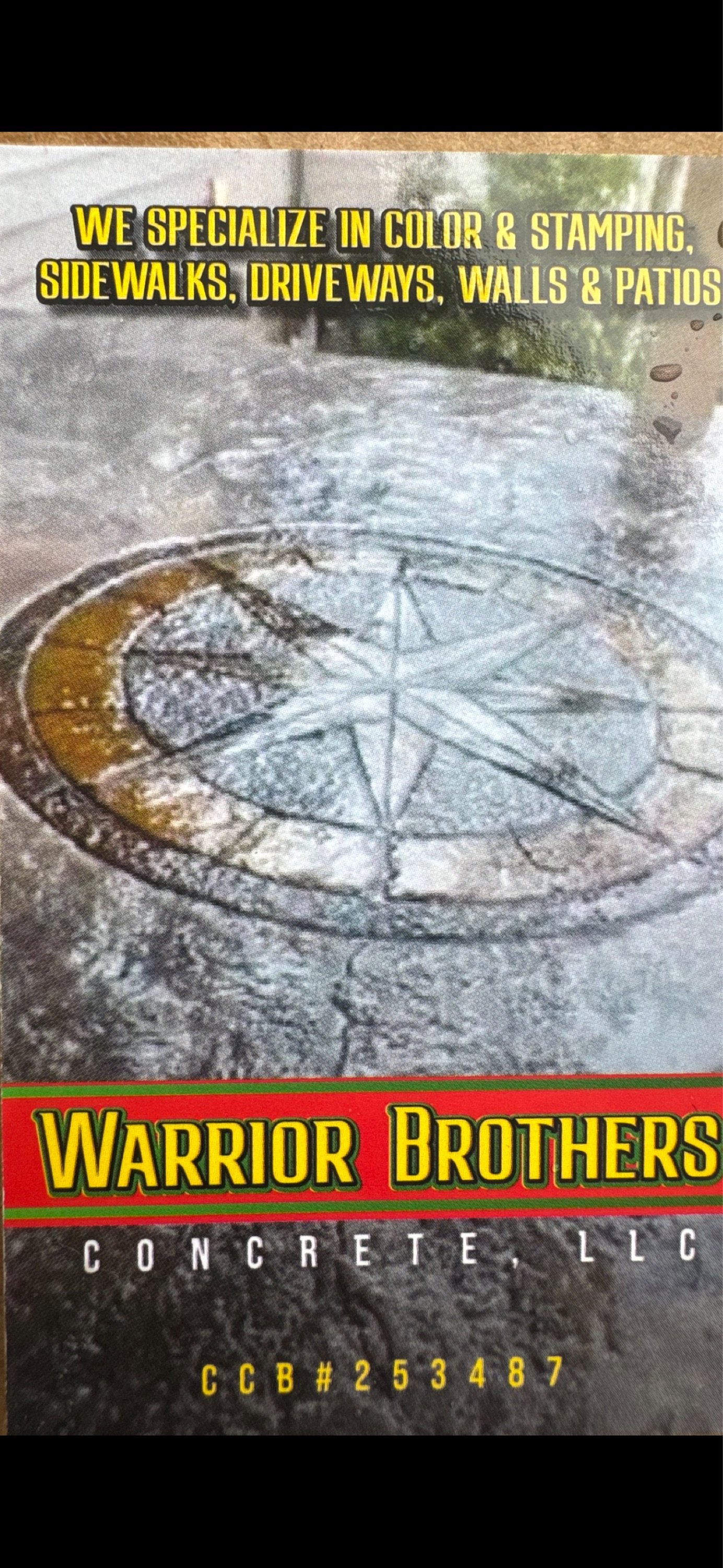 WARRIOR BROTHERS CONCRETE LLC Logo